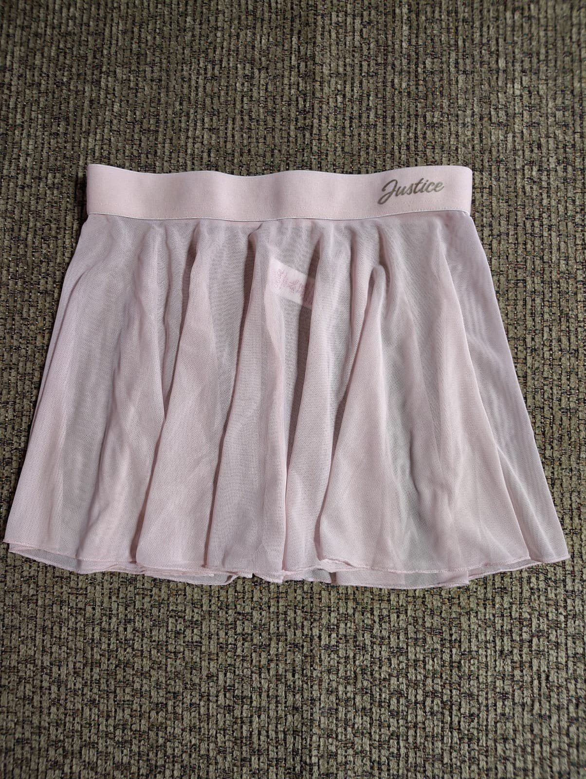 JUSTICE Girls Pink Mesh Ballet Dance Skirt CHOOSE SIZE XL 15/16