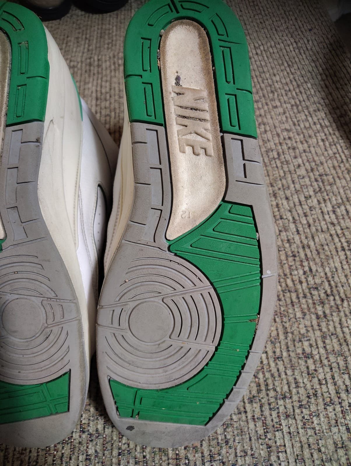 Air Jordan 2 Retro Lucky Green Size 12 Mens With Bucks - Thumbnail 16
