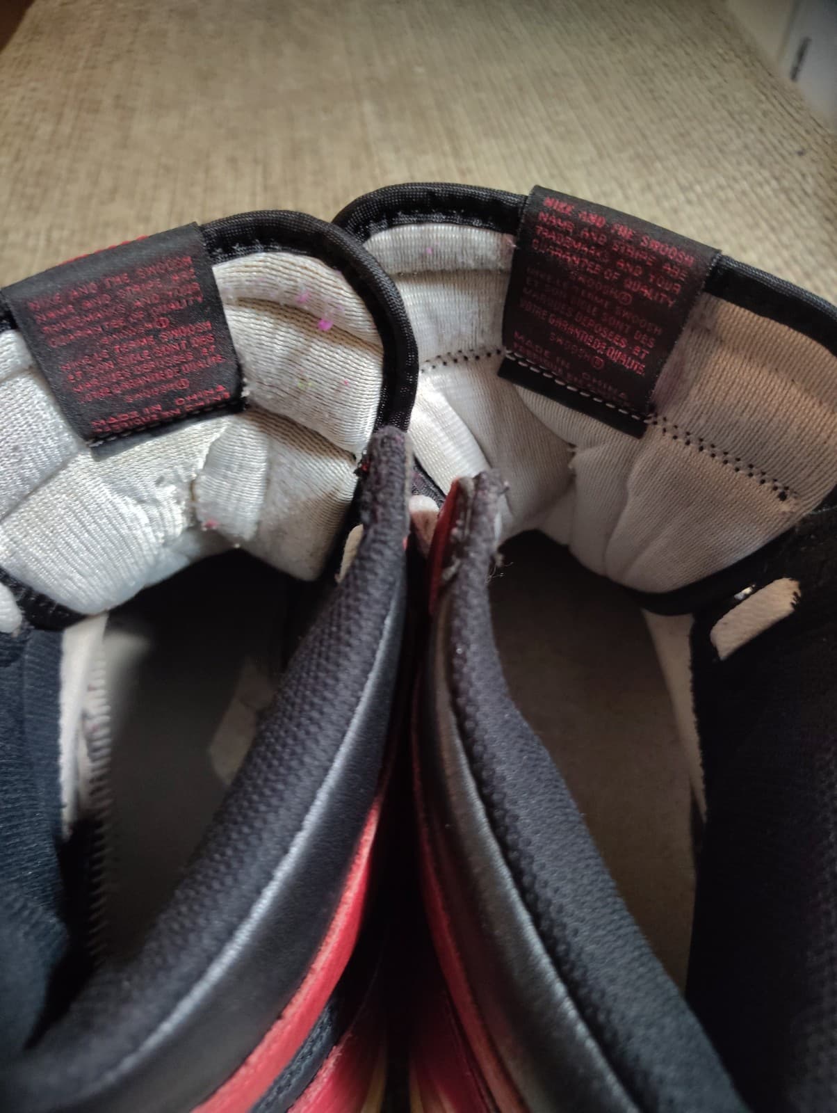 Jordan 1 Retro 2001 Bred Size 12 - Thumbnail 16