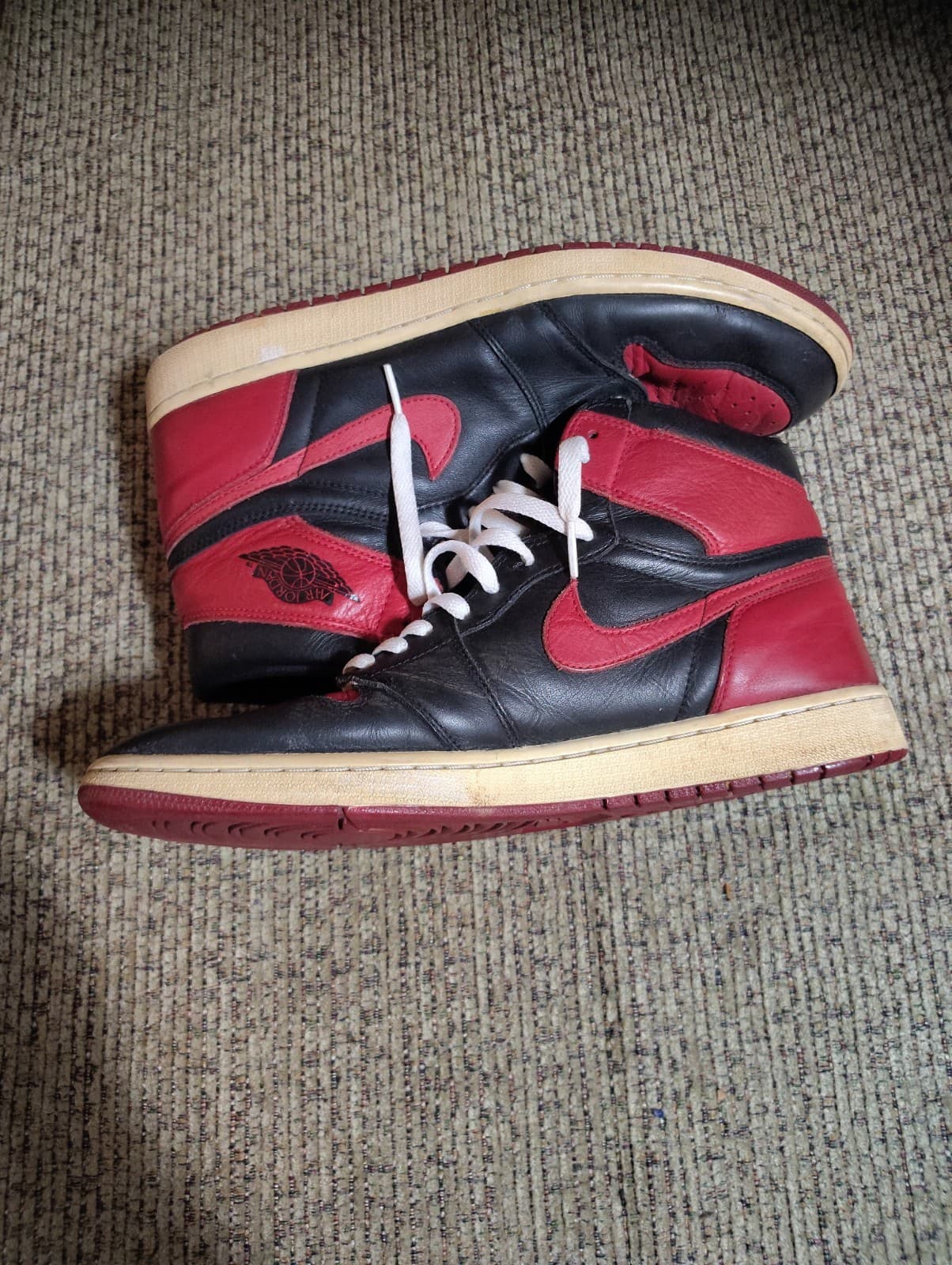 Jordan 1 Retro 2001 Bred Size 12