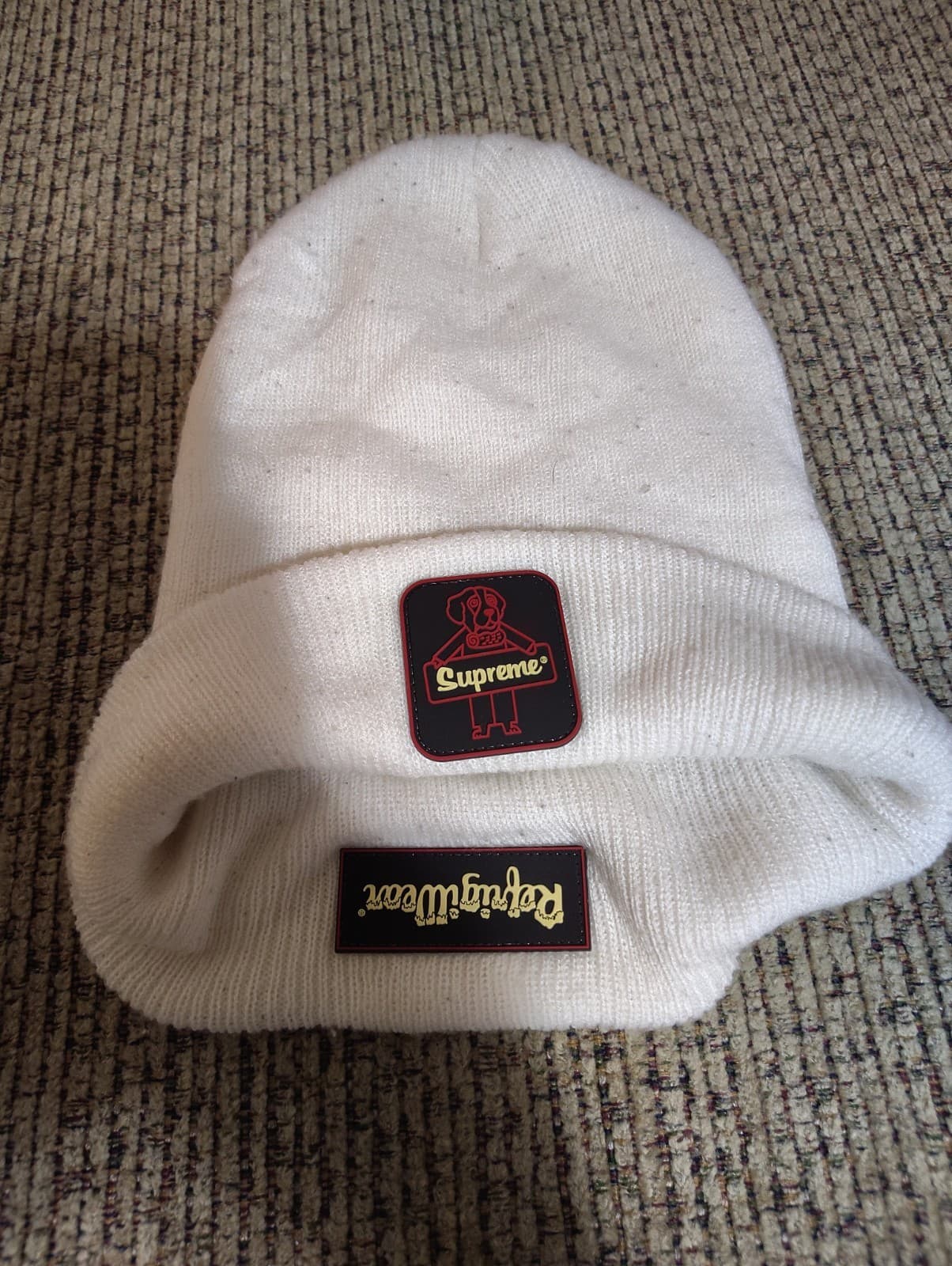 Supreme RefrigiWear Beanie Hat Bright Teal FW20 Week 15 New 100% Authentic