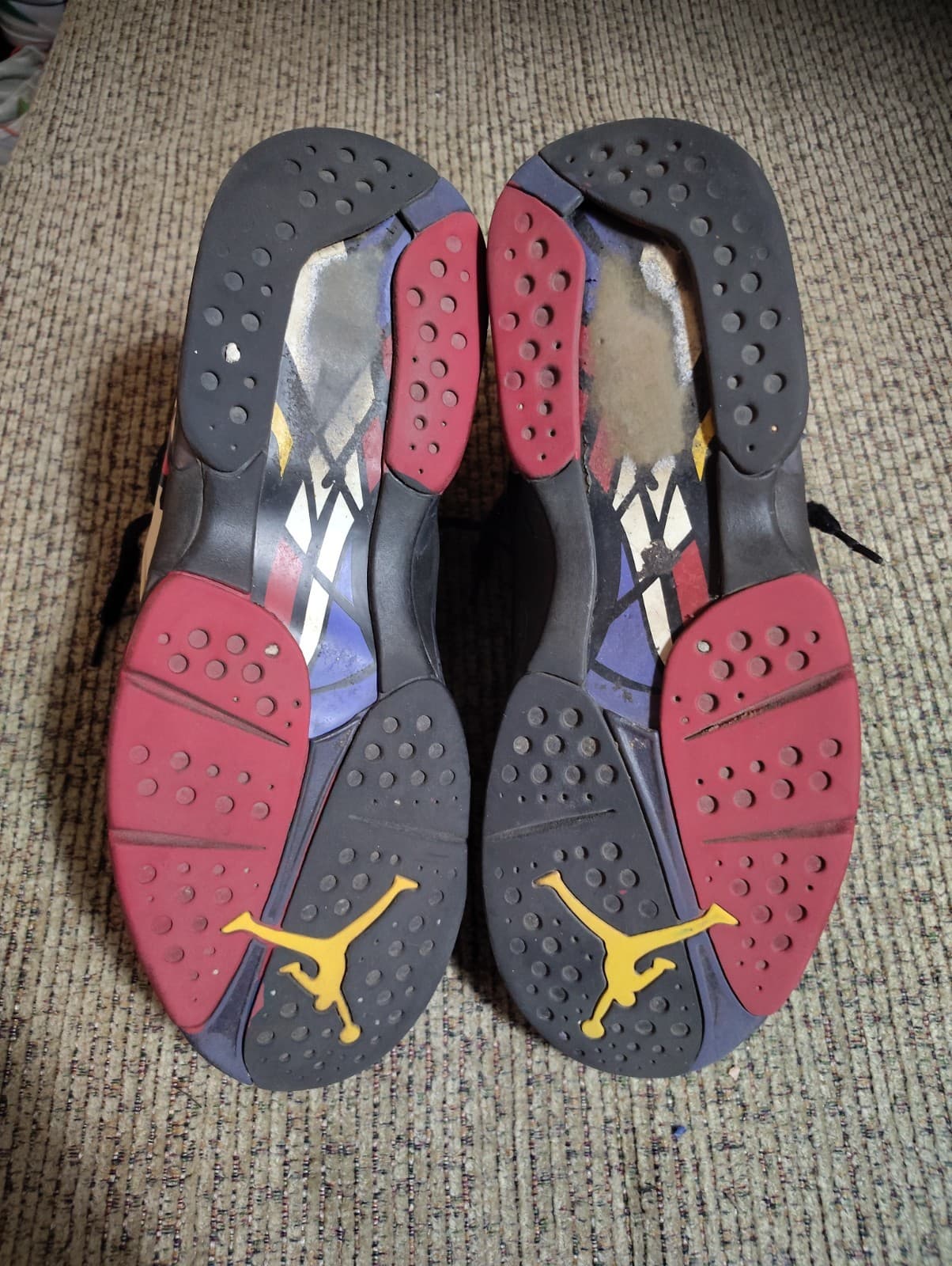 Jordan Air Jordan 8 Retro Playoff 305381-062 Black/True Red High Top Size 11.5 - Thumbnail 13