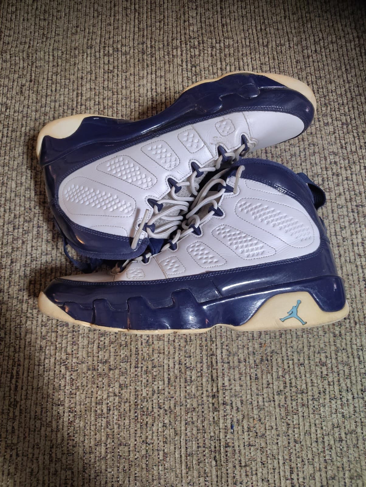Jordan 9 Retro 'Pearl Blue' - Size 12 ( 302370-145 )