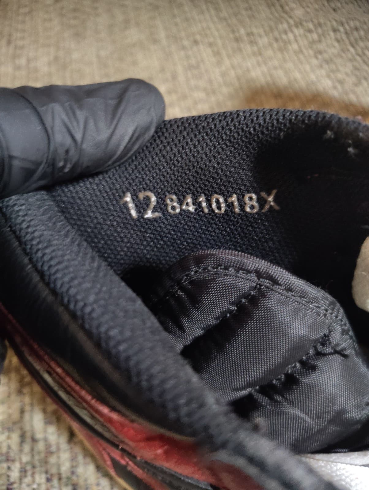Jordan 1 Retro 2001 Bred Size 12 - Thumbnail 6