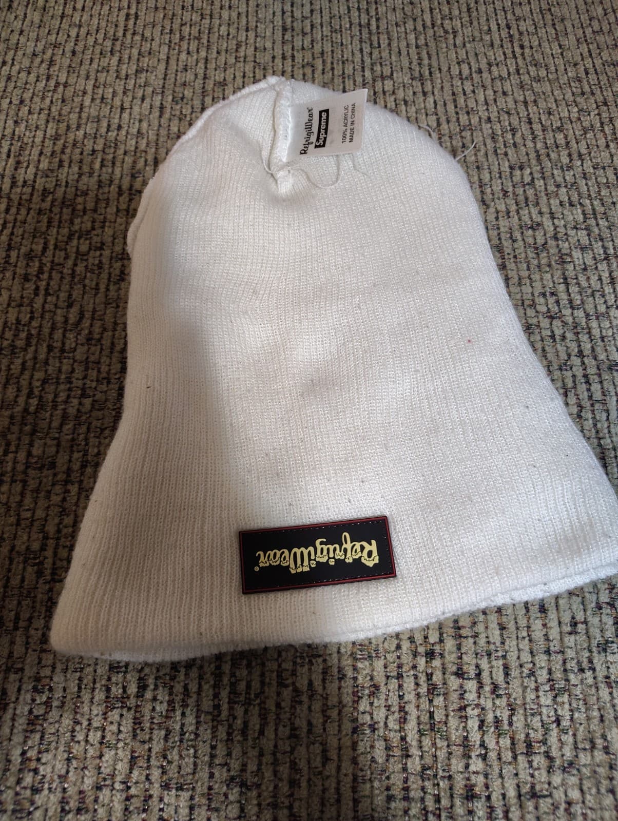 Supreme RefrigiWear Beanie Hat Bright Teal FW20 Week 15 New 100% Authentic - Thumbnail 2