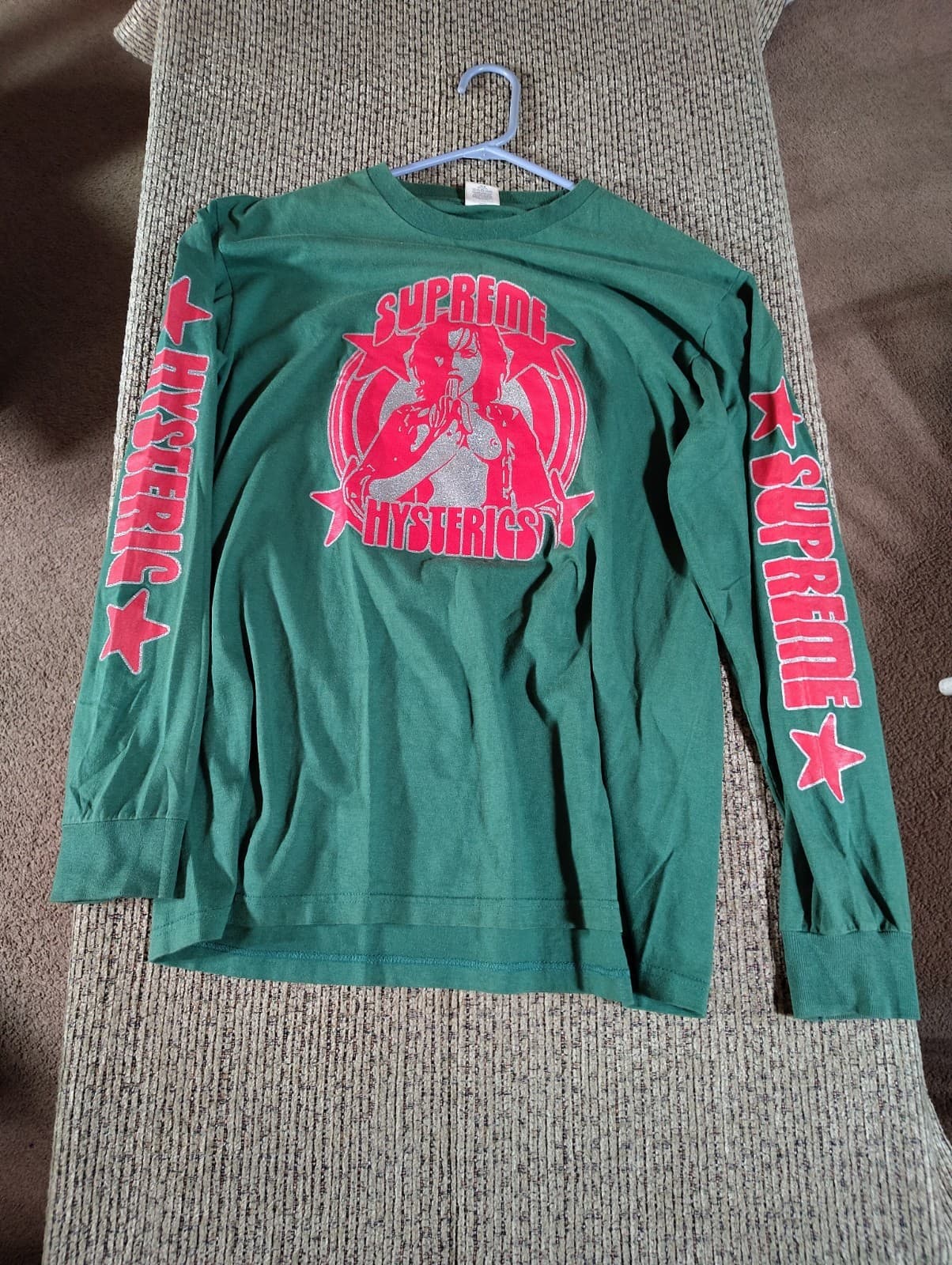 SUPREME HYSTERIC GLAMOUR LONGSLEEVE T-SHIRT M, Excellent Condition