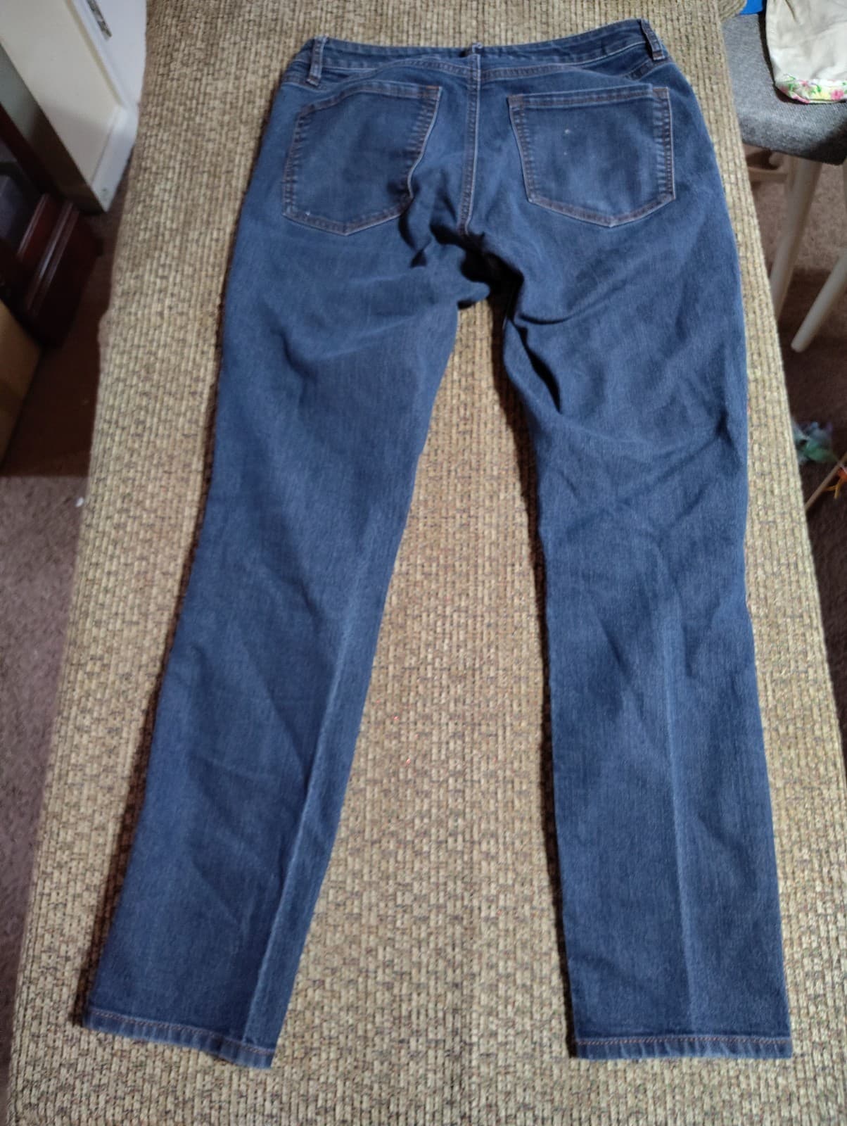 LOFT Womens 6 Jeans Modern Skinny Blue Jeans Denim Dark Low Rise Ladies 28 Waist - Thumbnail 9