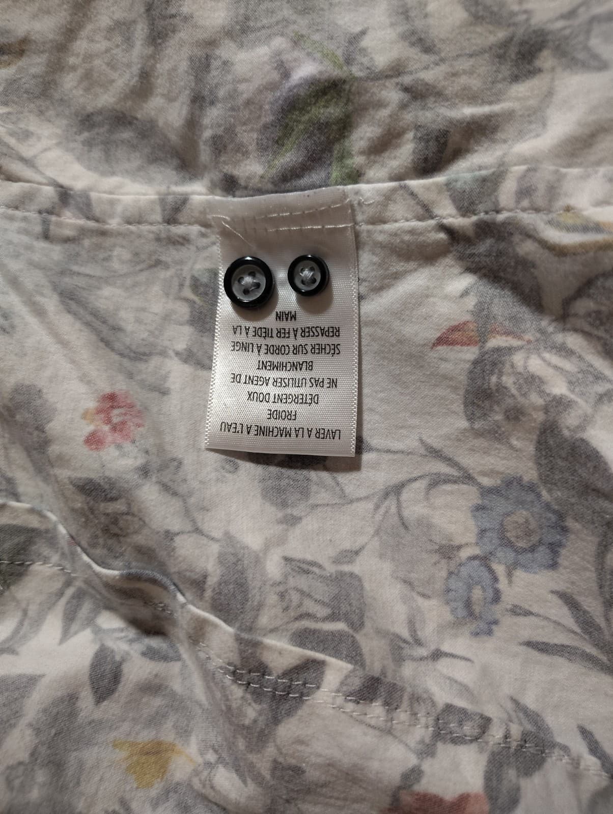 Robert Graham STEVENS Floral Linen Blend Excellent Condition. Size: Medium - Thumbnail 8