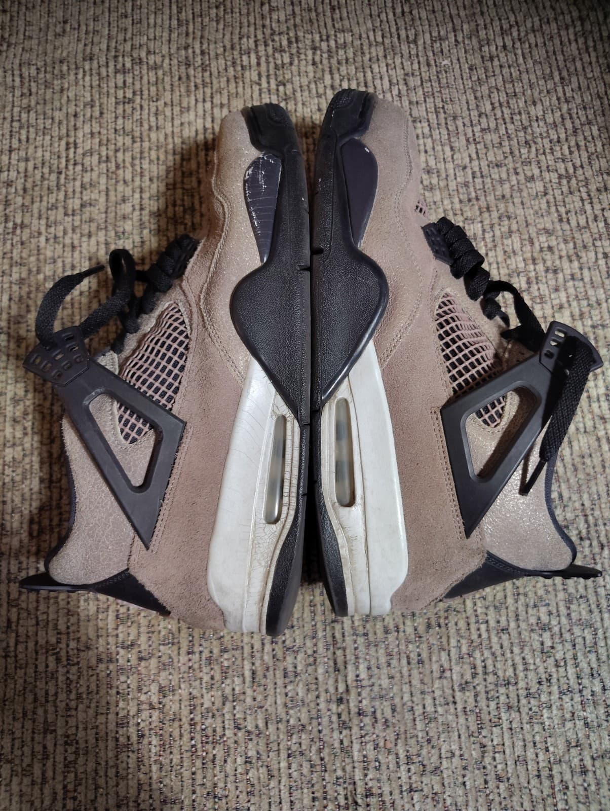 Air Jordan 4 Taupe Haze Men's Sneakers Size 14 - Thumbnail 8
