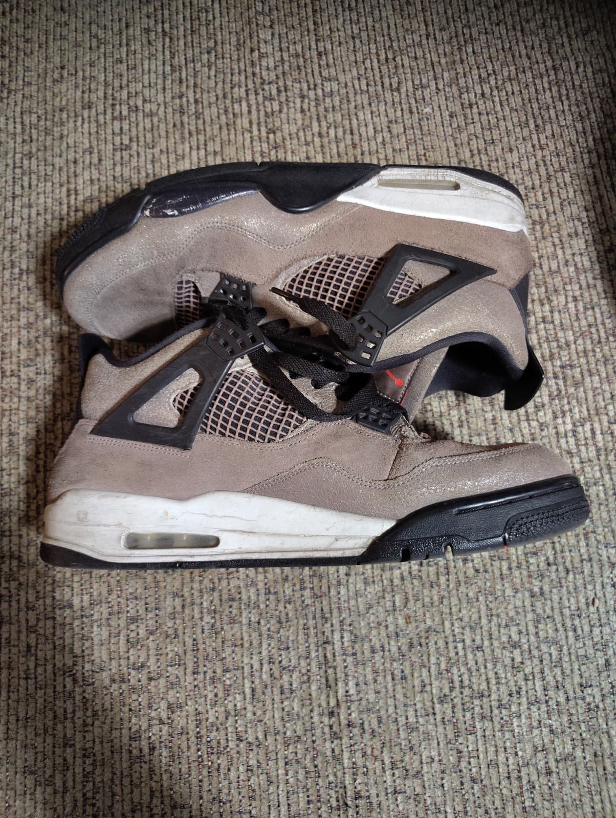Air Jordan 4 Taupe Haze Men's Sneakers Size 14