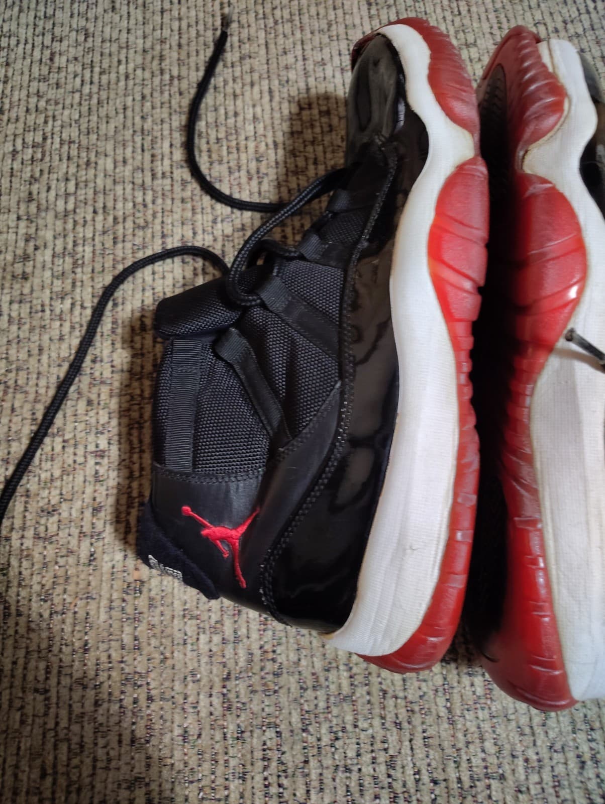 Size 12 Jordan 11 Bred 2012 No Box, Damaged - Thumbnail 10
