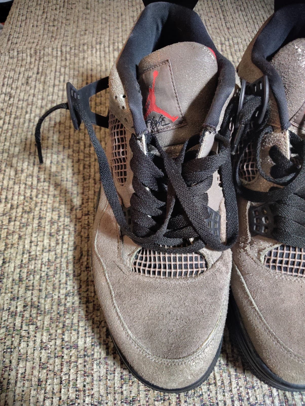 Air Jordan 4 Taupe Haze Men's Sneakers Size 14 - Thumbnail 3