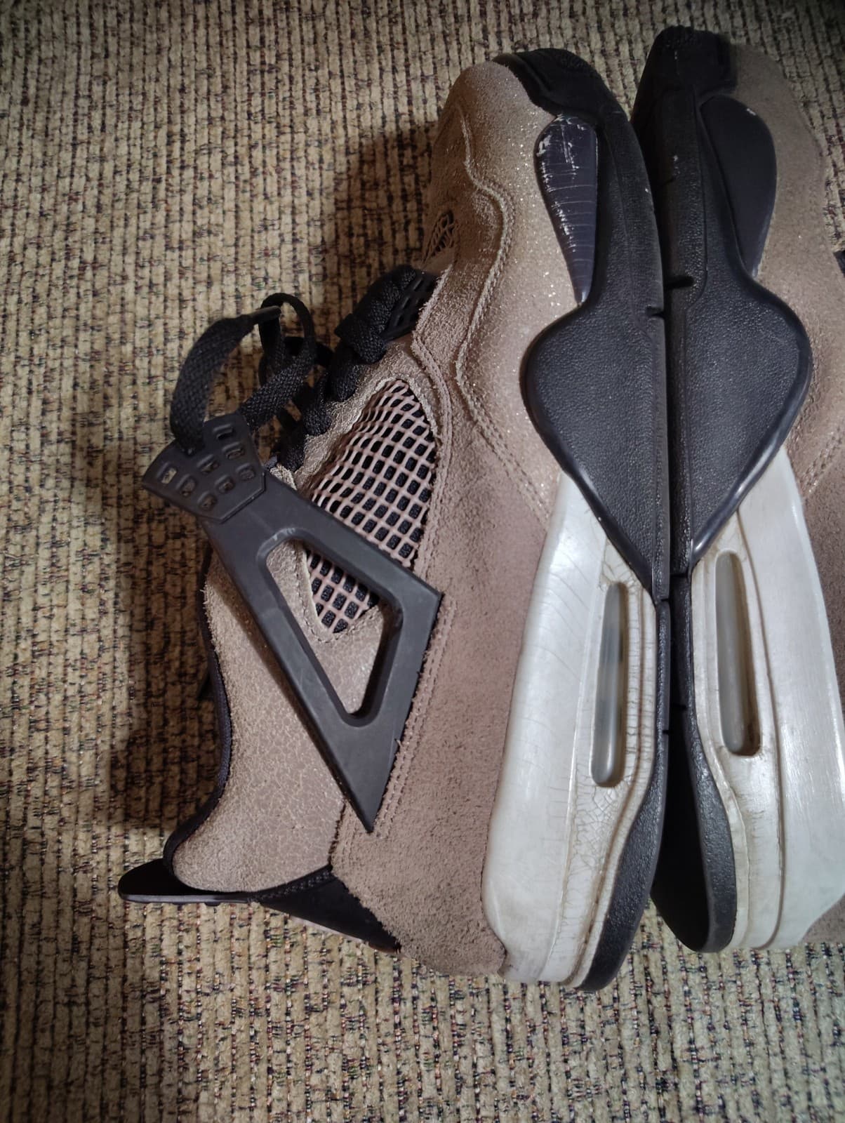 Air Jordan 4 Taupe Haze Men's Sneakers Size 14 - Thumbnail 9