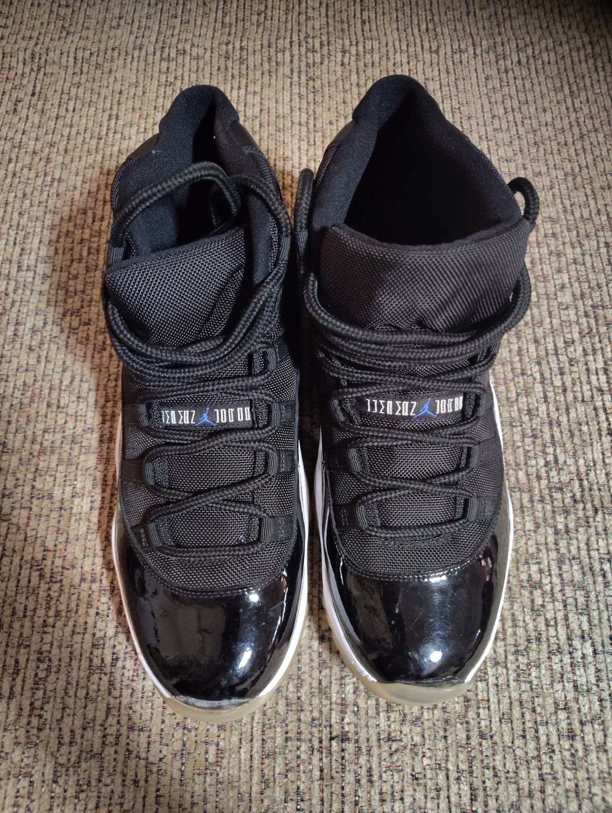 Nike Mens Air Jordan 11 Retro Space Jam 2009 378037-041 Rare Size 12 With Box