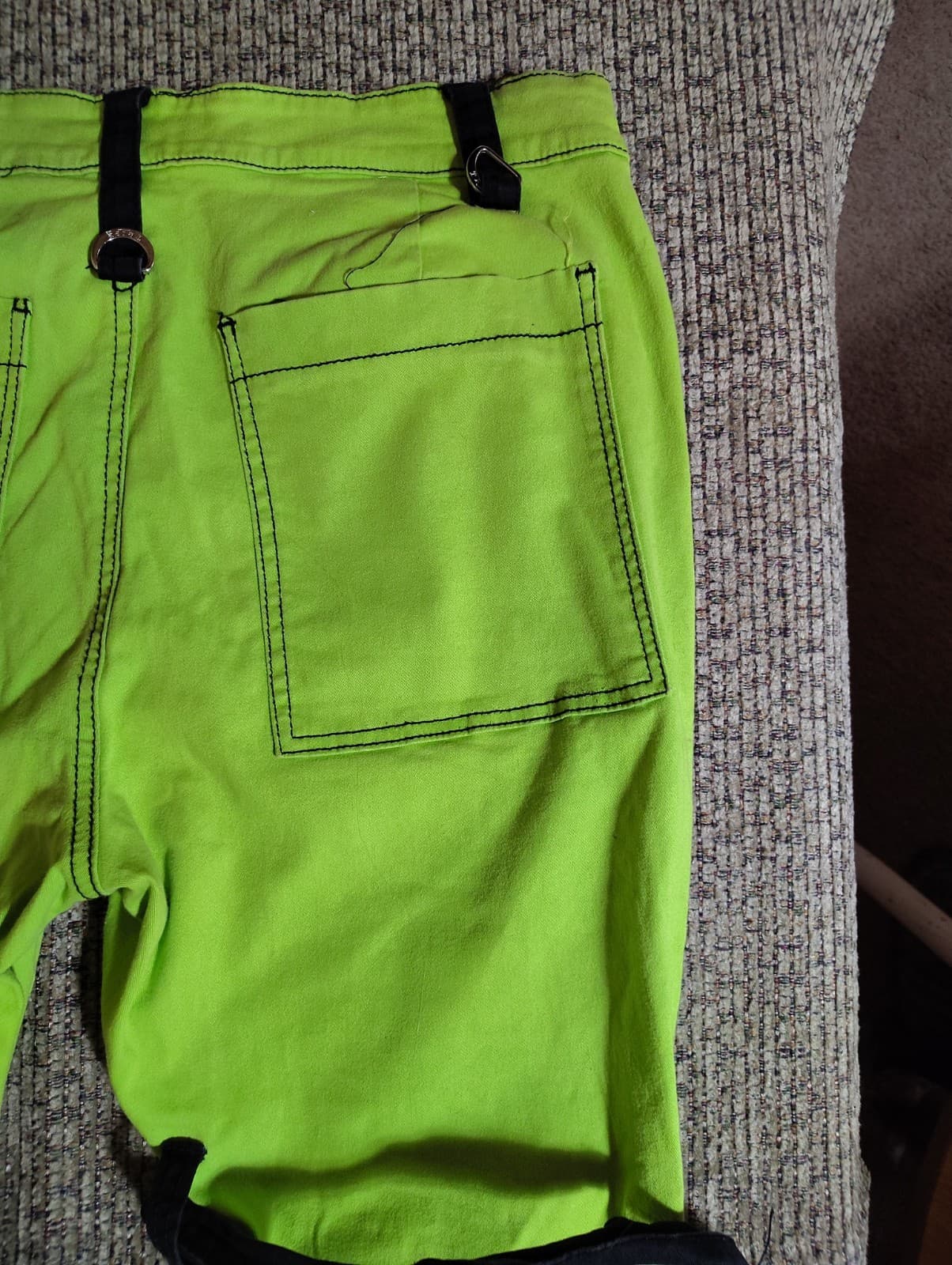 Men's Rocking Gothic Green Bondage Trouser Pant Punk Rock Dead Threads - Thumbnail 9
