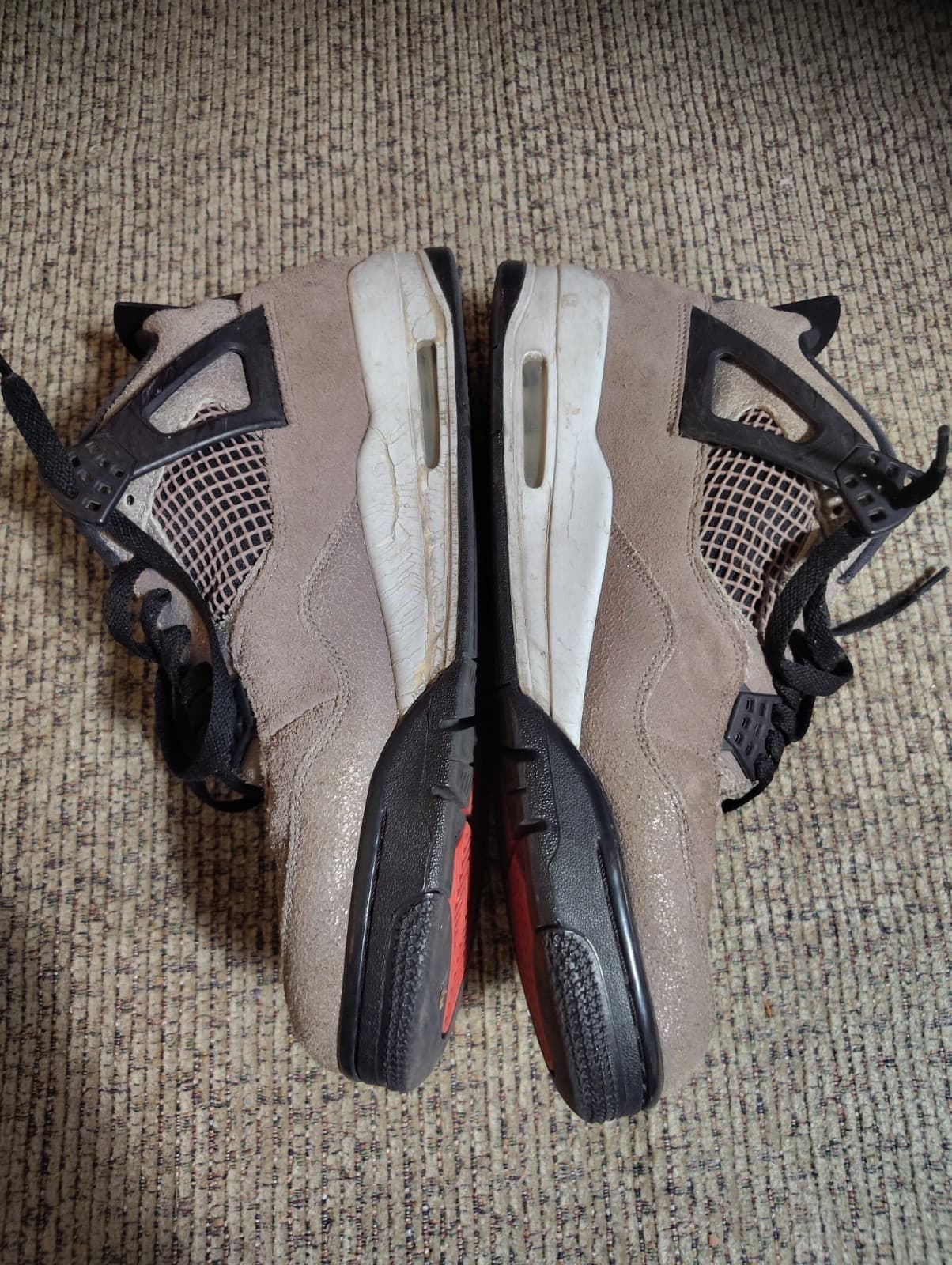 Air Jordan 4 Taupe Haze Men's Sneakers Size 14 - Thumbnail 5