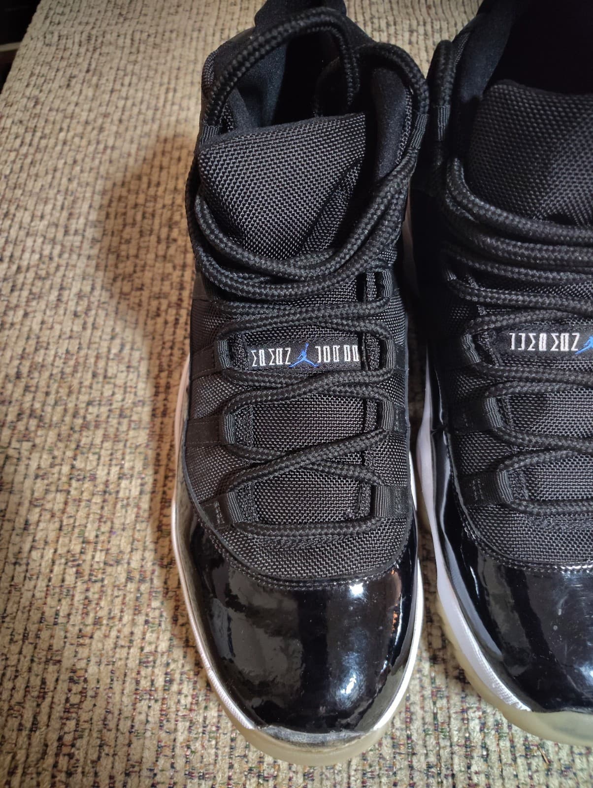 Nike Mens Air Jordan 11 Retro Space Jam 2009 378037-041 Rare Size 12 With Box - Thumbnail 2