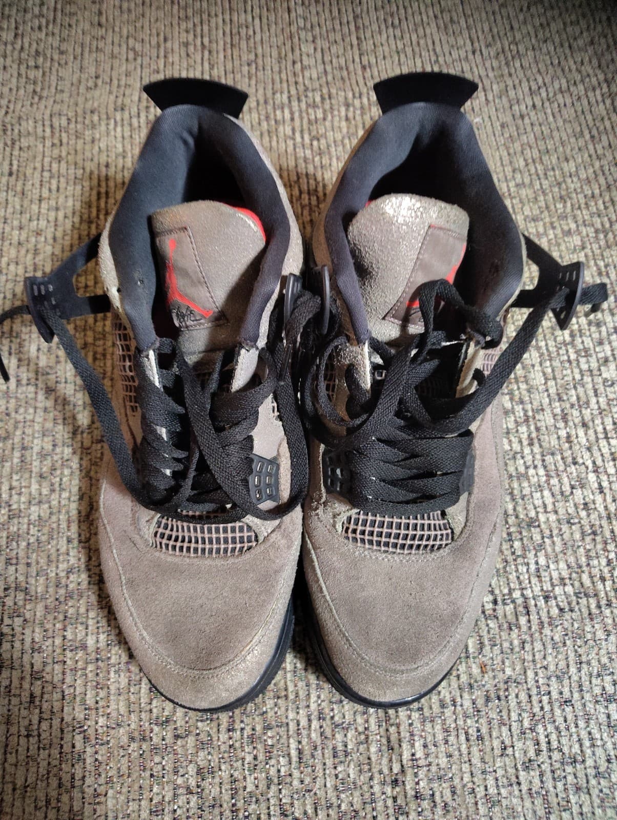 Air Jordan 4 Taupe Haze Men's Sneakers Size 14 - Thumbnail 2