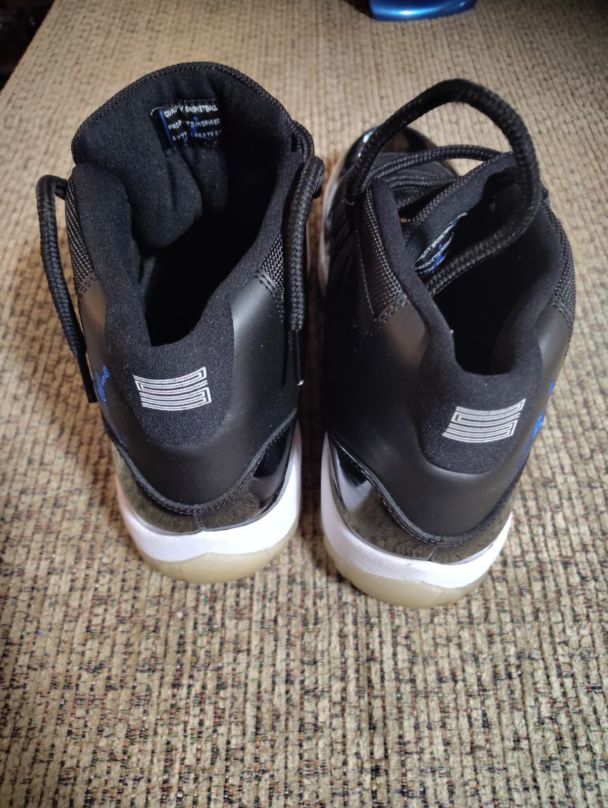 Nike Mens Air Jordan 11 Retro Space Jam 2009 378037-041 Rare Size 12 With Box - Thumbnail 11