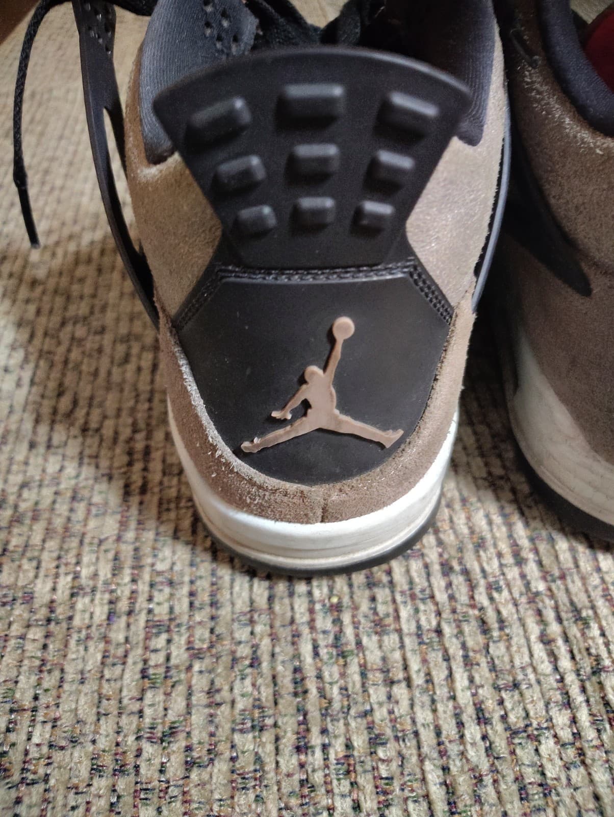 Air Jordan 4 Taupe Haze Men's Sneakers Size 14 - Thumbnail 12