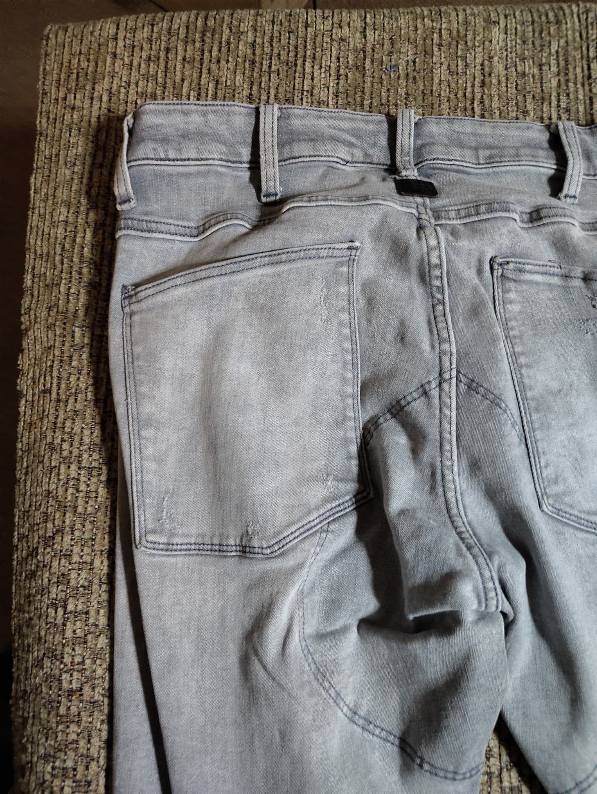 G-Star Raw Men's 5620 3D Zip Knee Skinny Oreon Grey Destroy (w31)$198 - Thumbnail 8