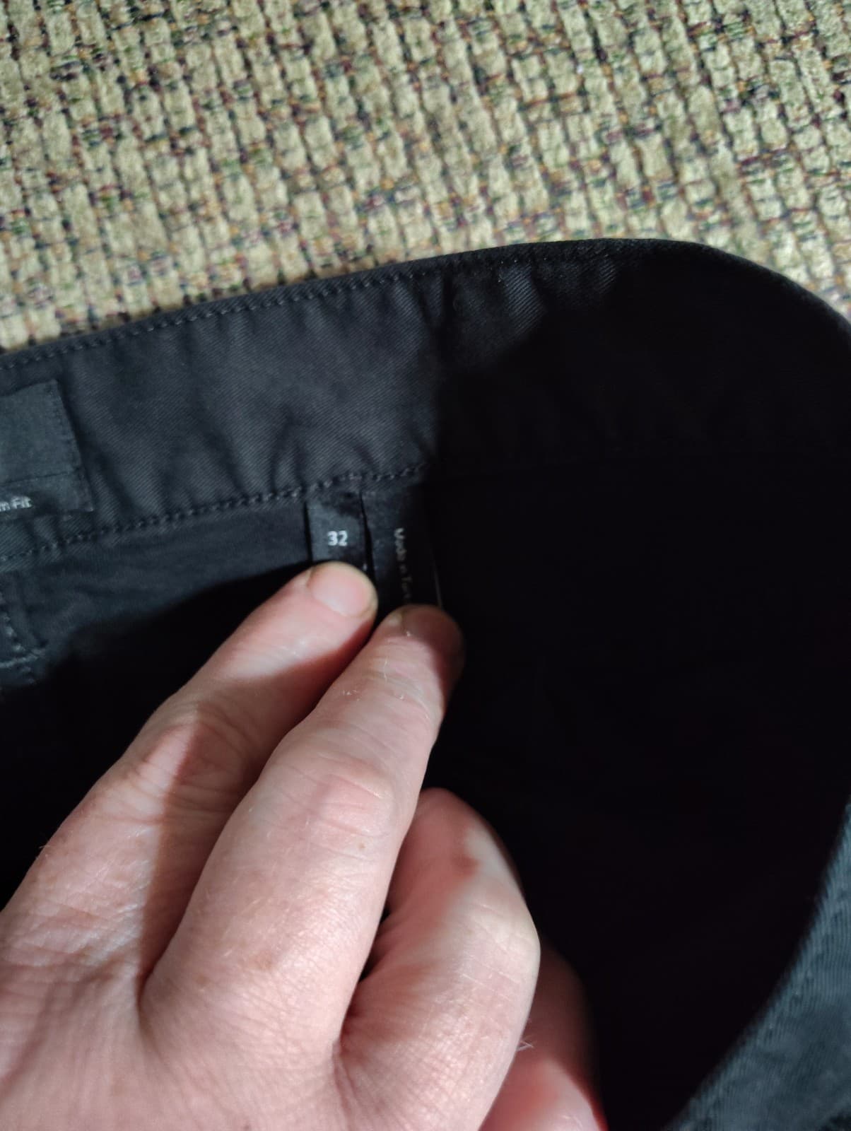 Mens Theory Straight Slim Fit Pants - Thumbnail 4