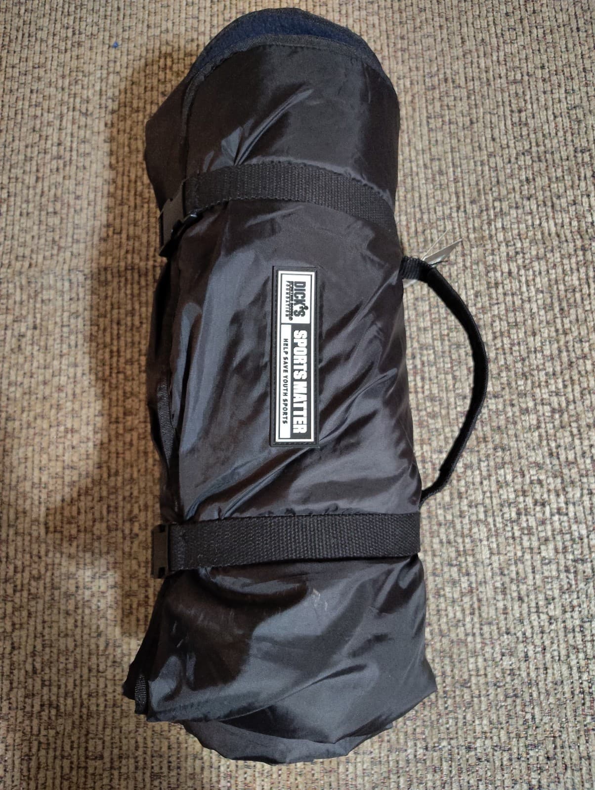 Dick's Sporting Goods Stadium Blanket Black Water-Resistant NWT 58x72