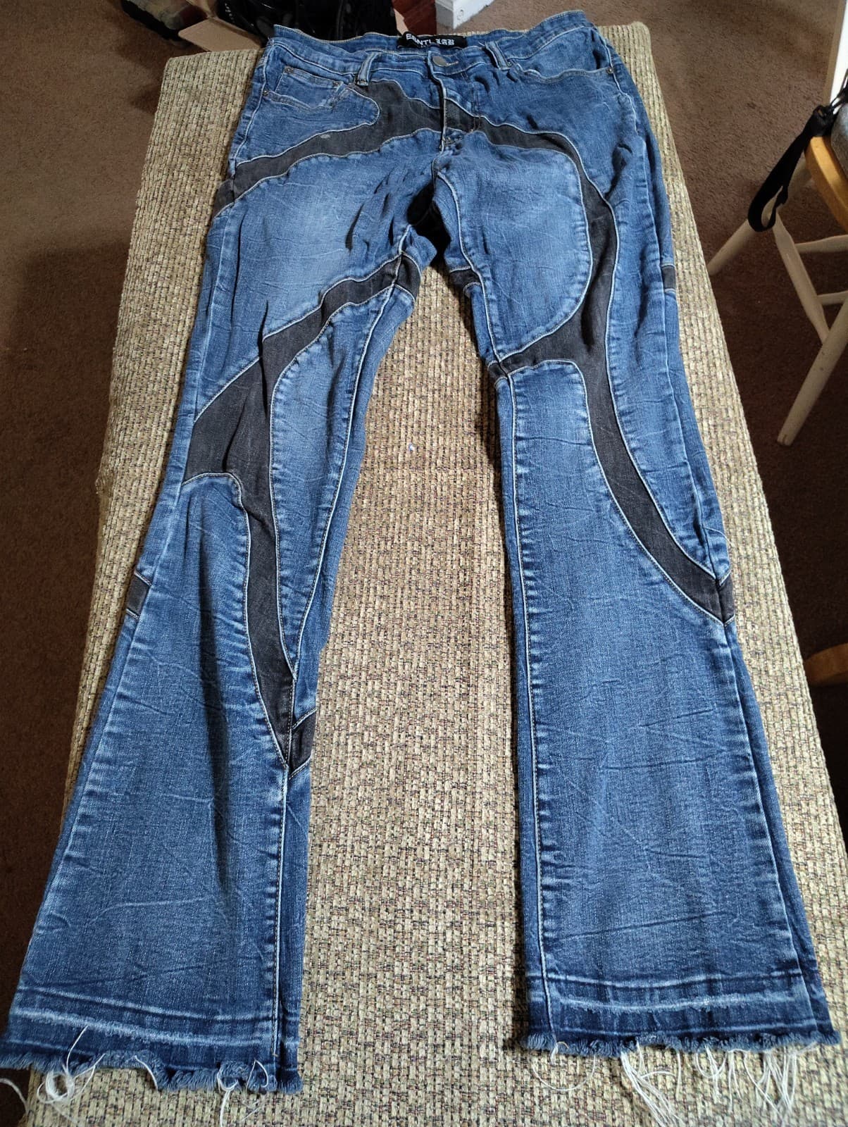 Jaded London Women’s- Jaded Man & Curly Fry - Slouchy Boyfriend Fit- Size 30