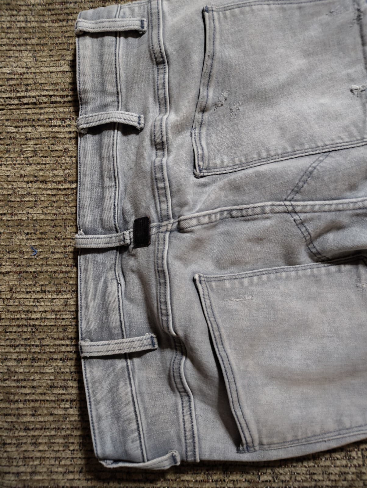 G-Star Raw Men's 5620 3D Zip Knee Skinny Oreon Grey Destroy (w31)$198 - Thumbnail 10