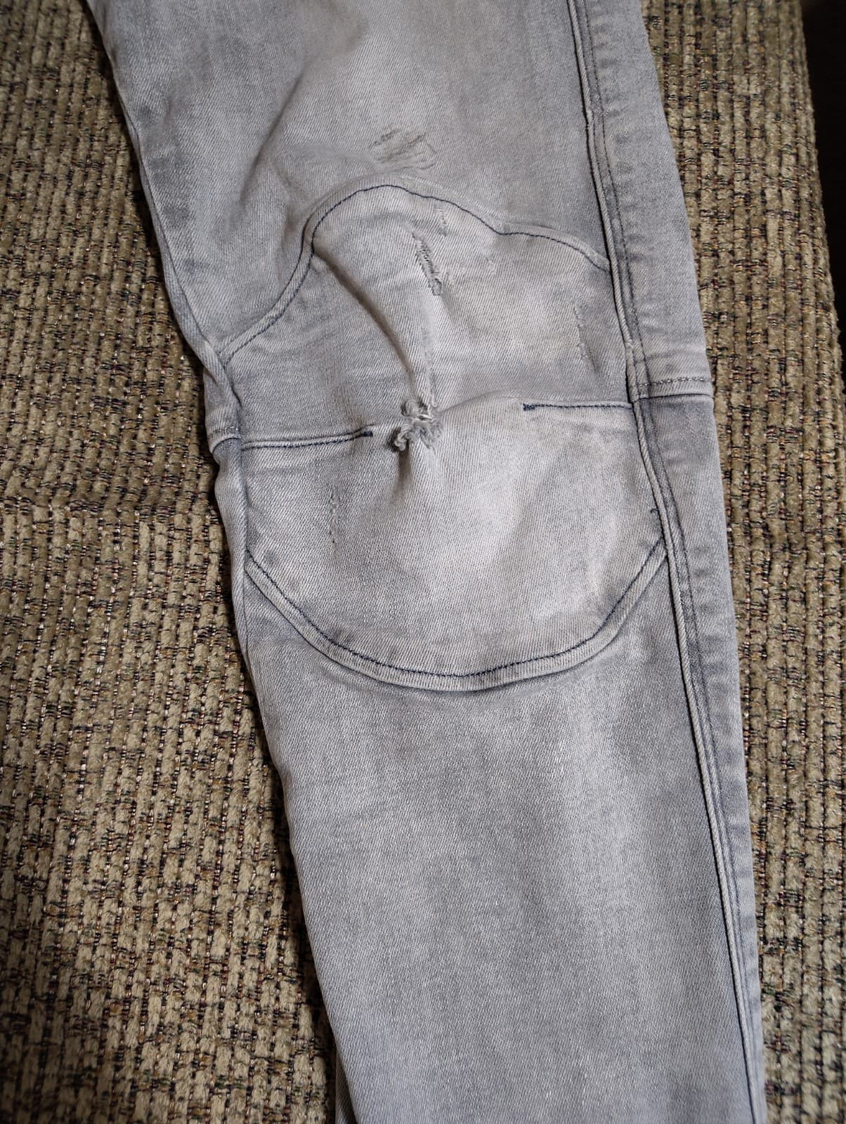 G-Star Raw Men's 5620 3D Zip Knee Skinny Oreon Grey Destroy (w31)$198 - Thumbnail 3