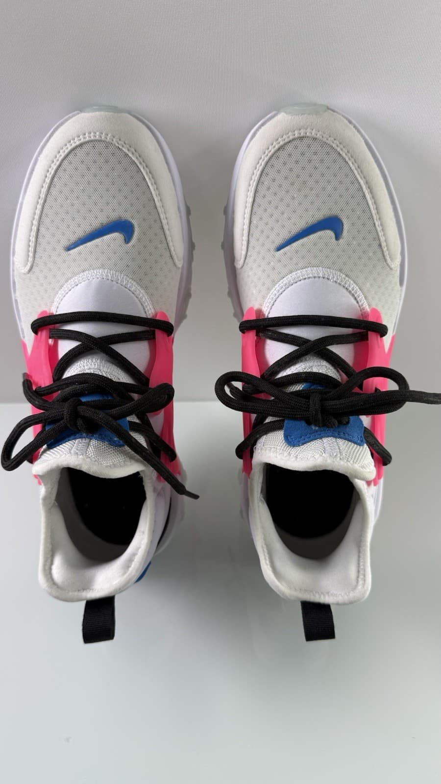 Nike React Presto White Pink Blue Sneakers Woman’s Running Shoes - Thumbnail 5