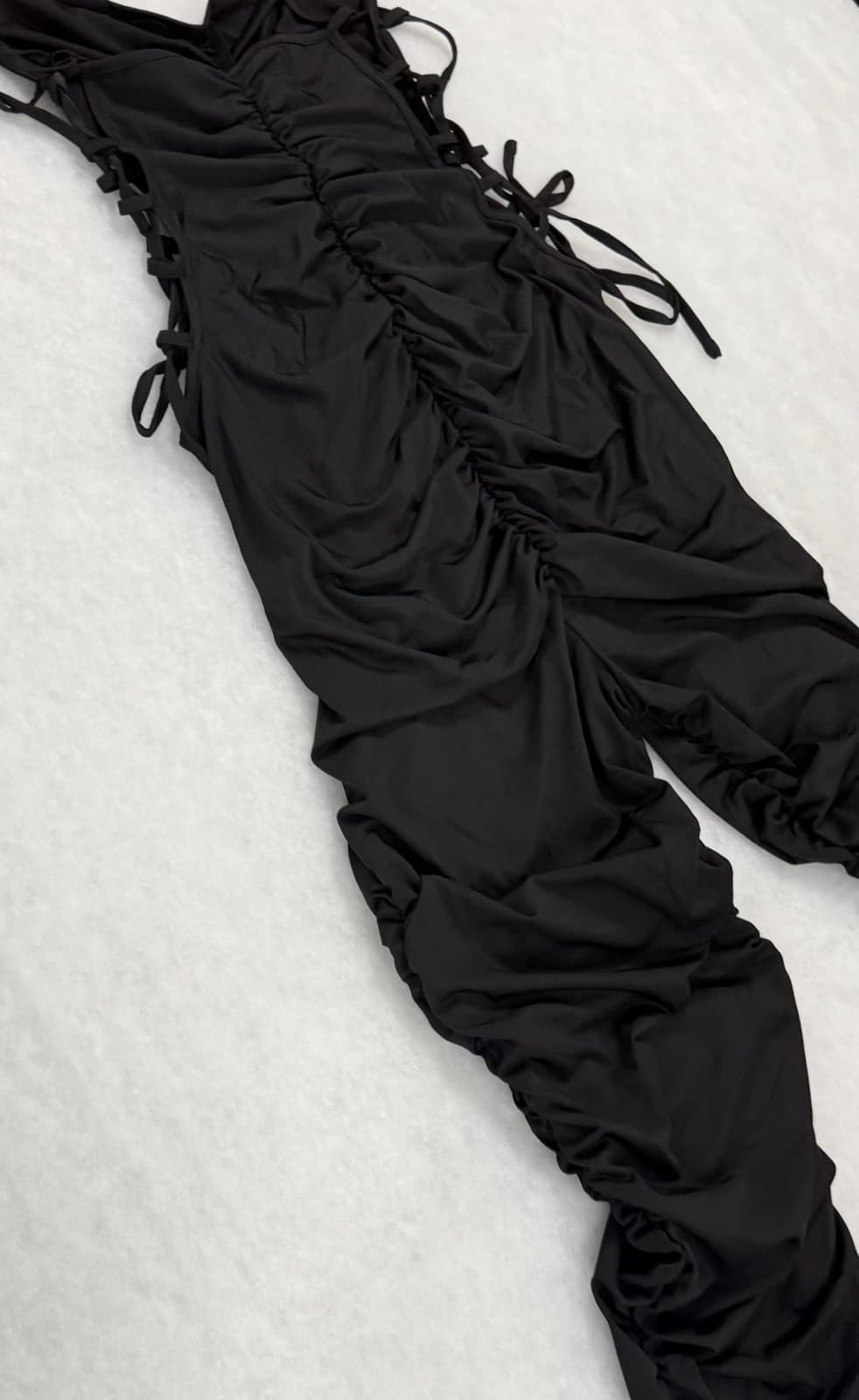 2026 New Summer Sexy Jumpsuit, Black Color, Design Slim Fit Suitable, Party - Thumbnail 6