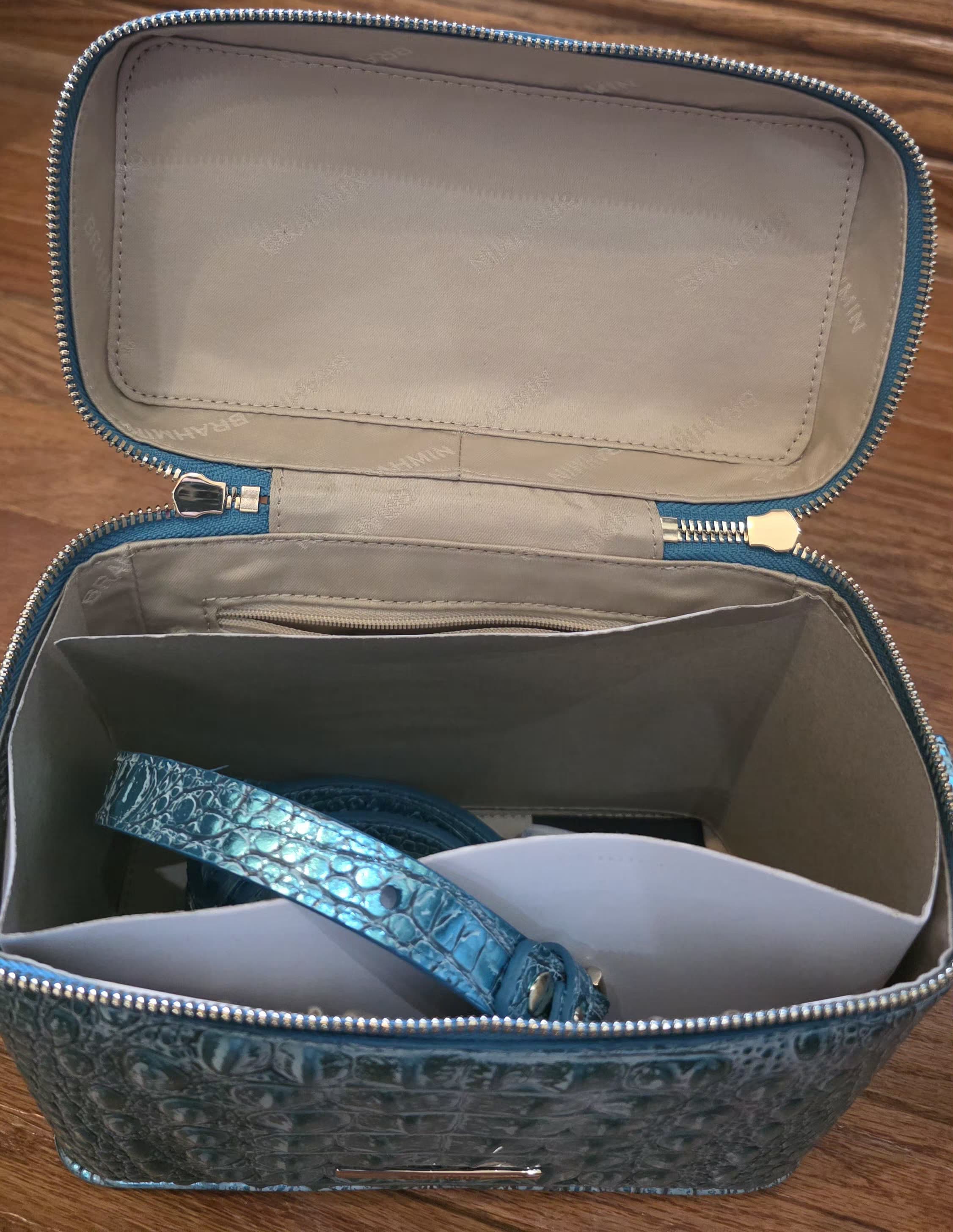 Brahmin Chantal Crossbody Aqua Potion Melbourne - Thumbnail 3