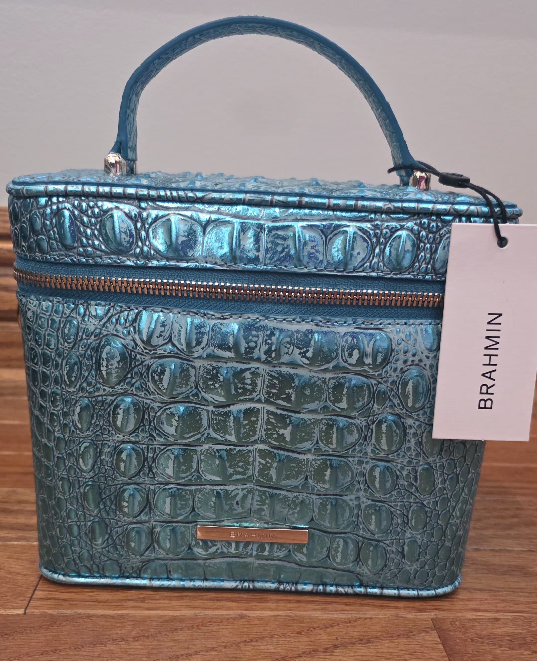 Brahmin Chantal Crossbody Aqua Potion Melbourne