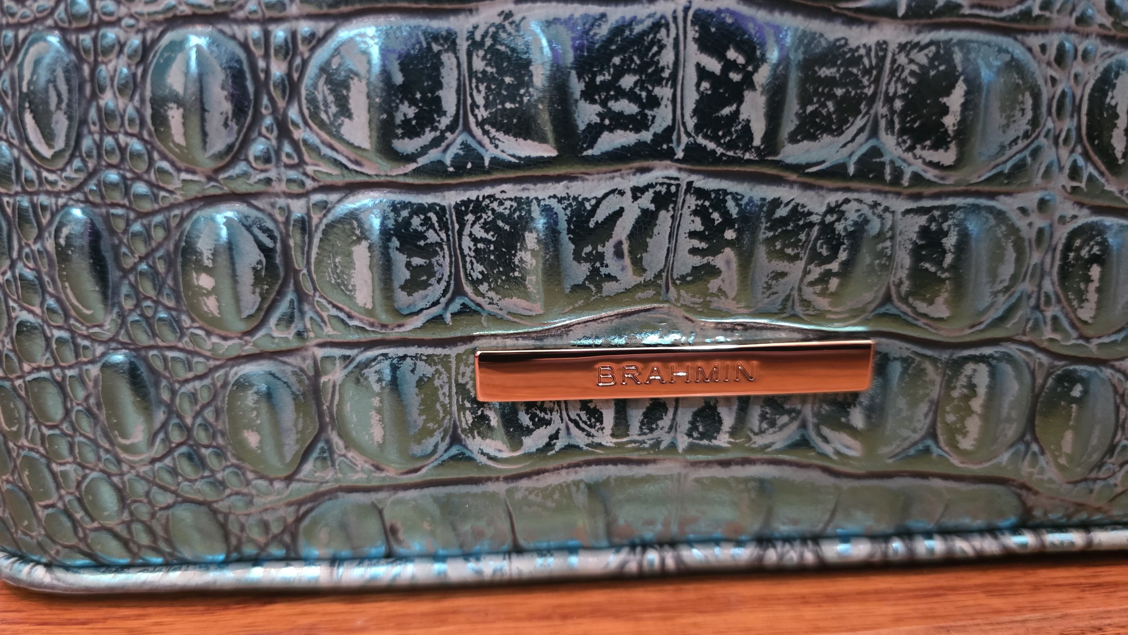 Brahmin Chantal Crossbody Aqua Potion Melbourne - Thumbnail 4