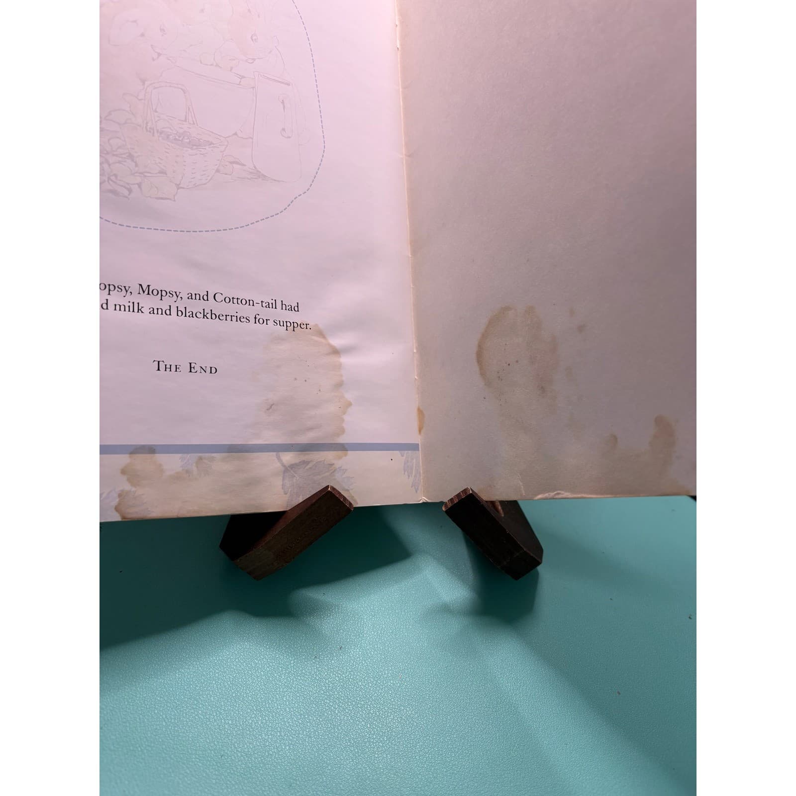 The Tale of Peter Rabbit A Sticker Story Book Beatrix Potter 2007 F Warne - Thumbnail 4