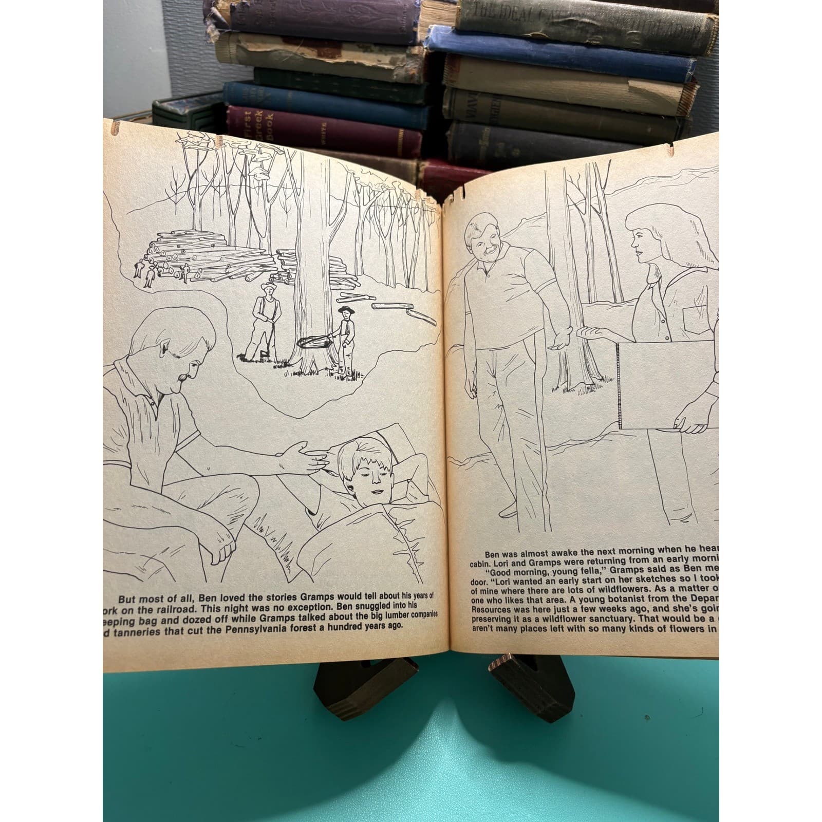 1986 The Phantom of Fiddler Creek Bill Einsig Northwoods Publications Book - Thumbnail 4