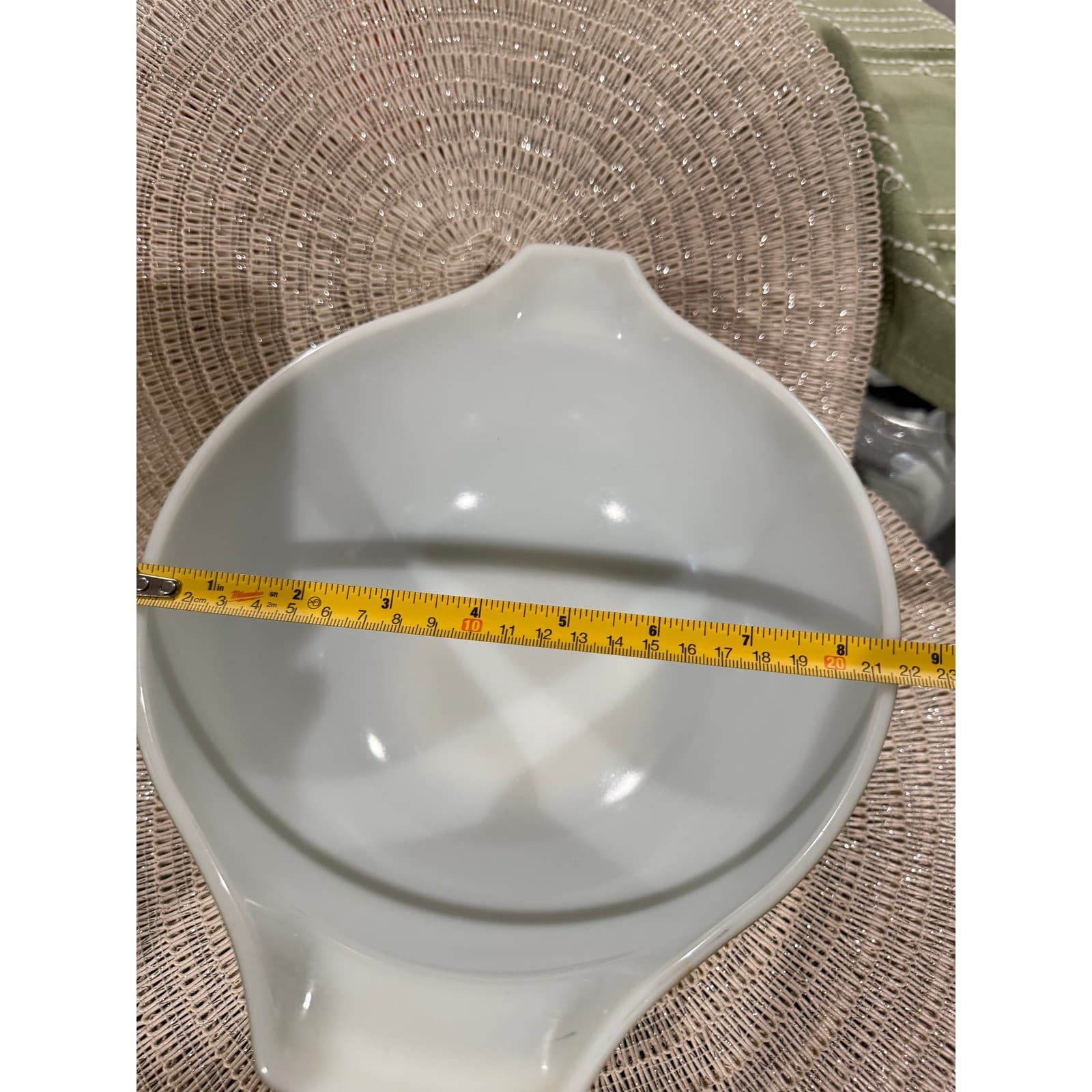 Vintage Pyrex Verde Cinderella Mixing Bowl Set Green Yellow 444 443 441 Retro - Thumbnail 14