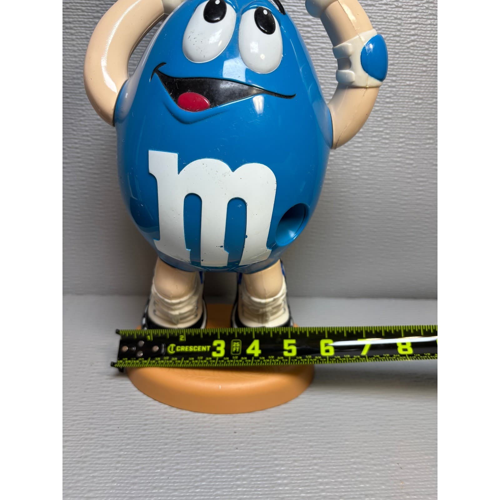 M&M's Blue Character Basketball Candy Dispenser Collectible Sports Toy 12" - Thumbnail 7