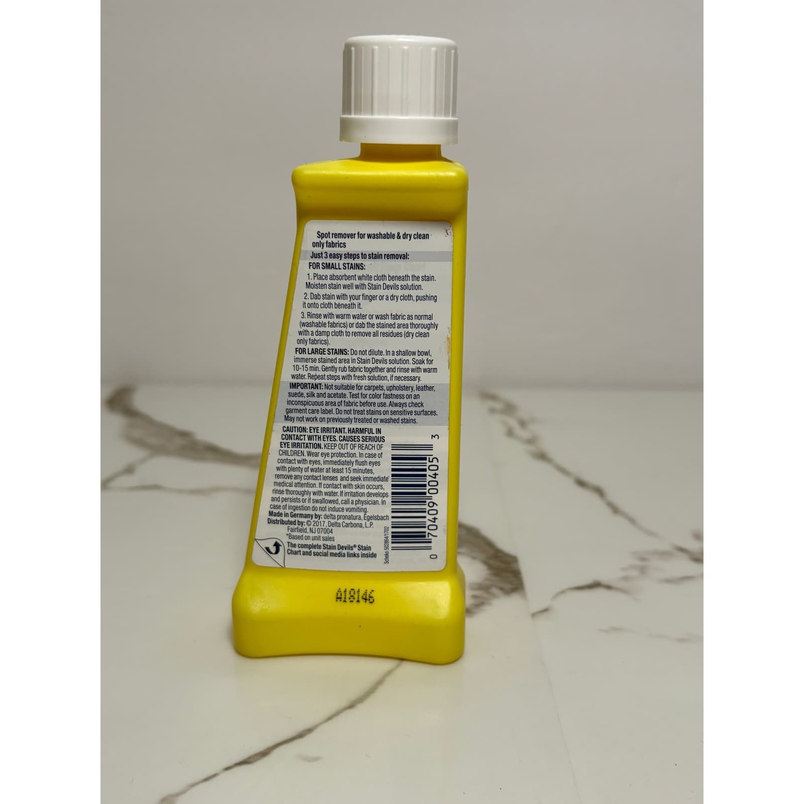Carbona Stain Devils 2 Specialty Stain Remover Chocolate Ketchup Mustard 1.7oz - Thumbnail 2