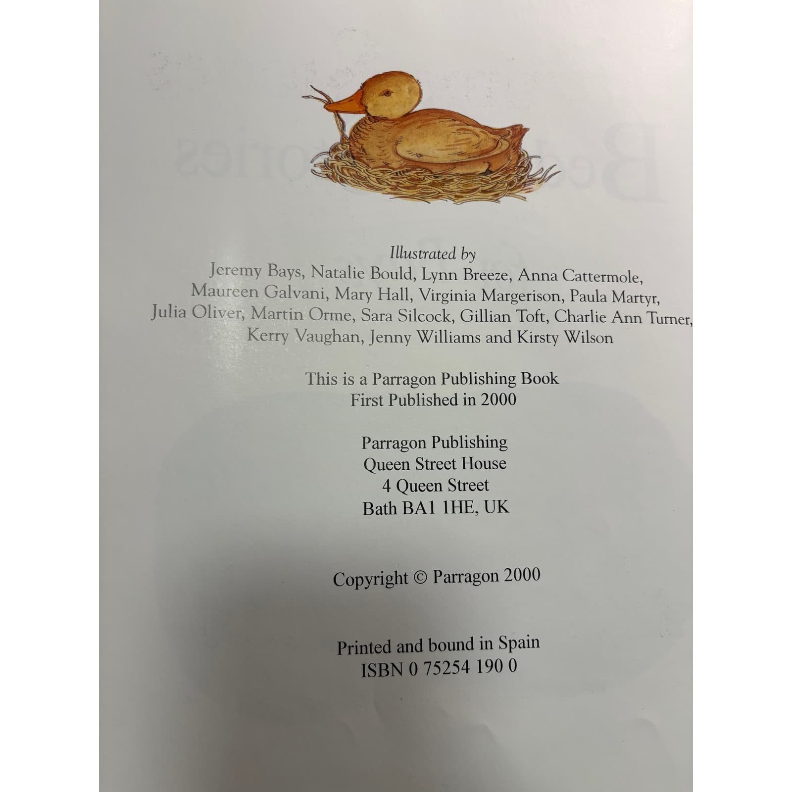 Bedtime Stories for Boys Hardcover Parragon Publishing 2000 Dragon Illustration - Thumbnail 4