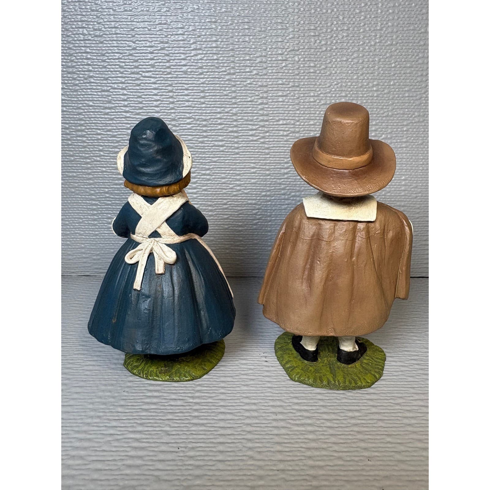 Bethany Lowe Designs Thanksgiving Pilgrim Children Pumpkin Apple 6 - Thumbnail 2