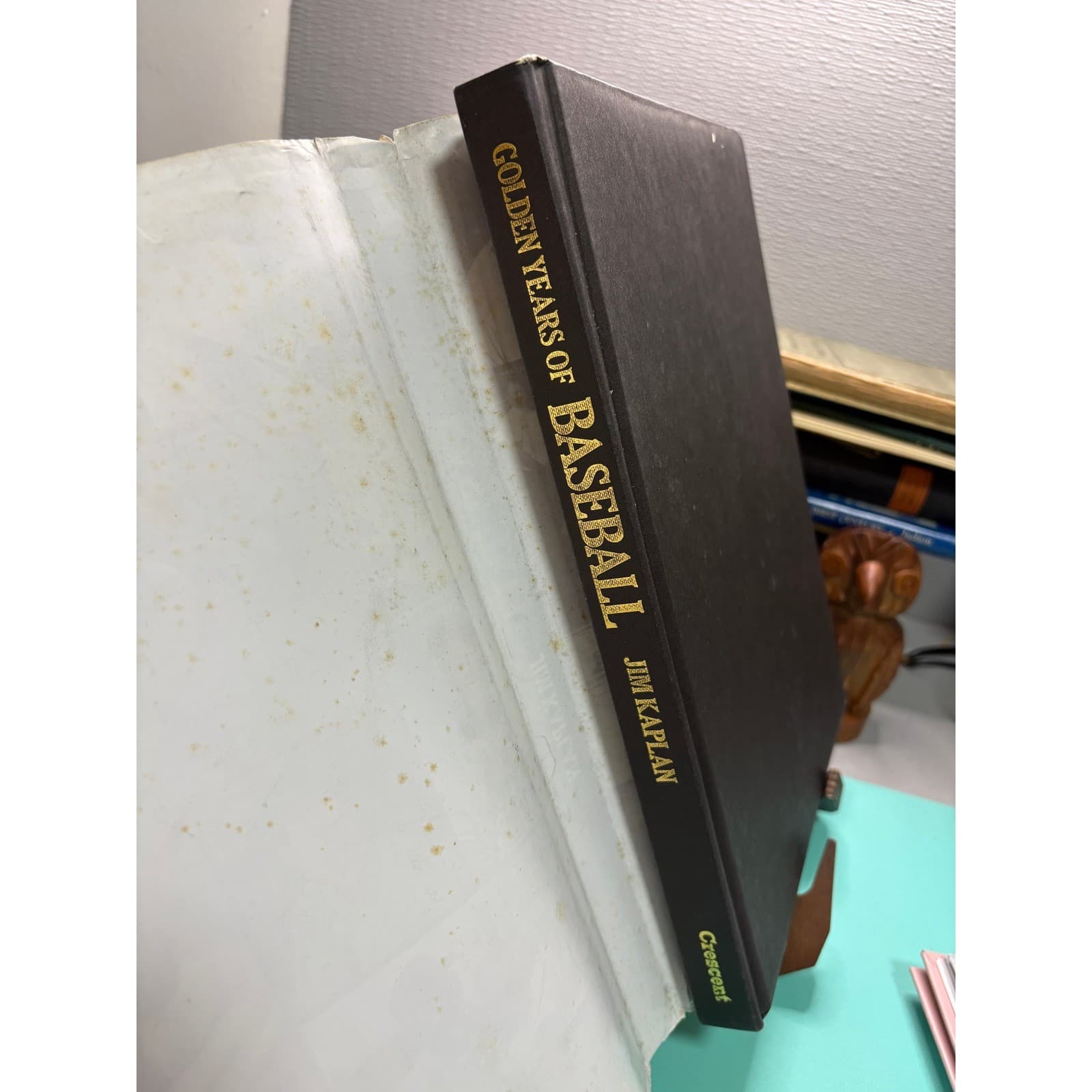 Vintage Golden Years of Baseball 1992 Hardcover Sports History Book - Thumbnail 3