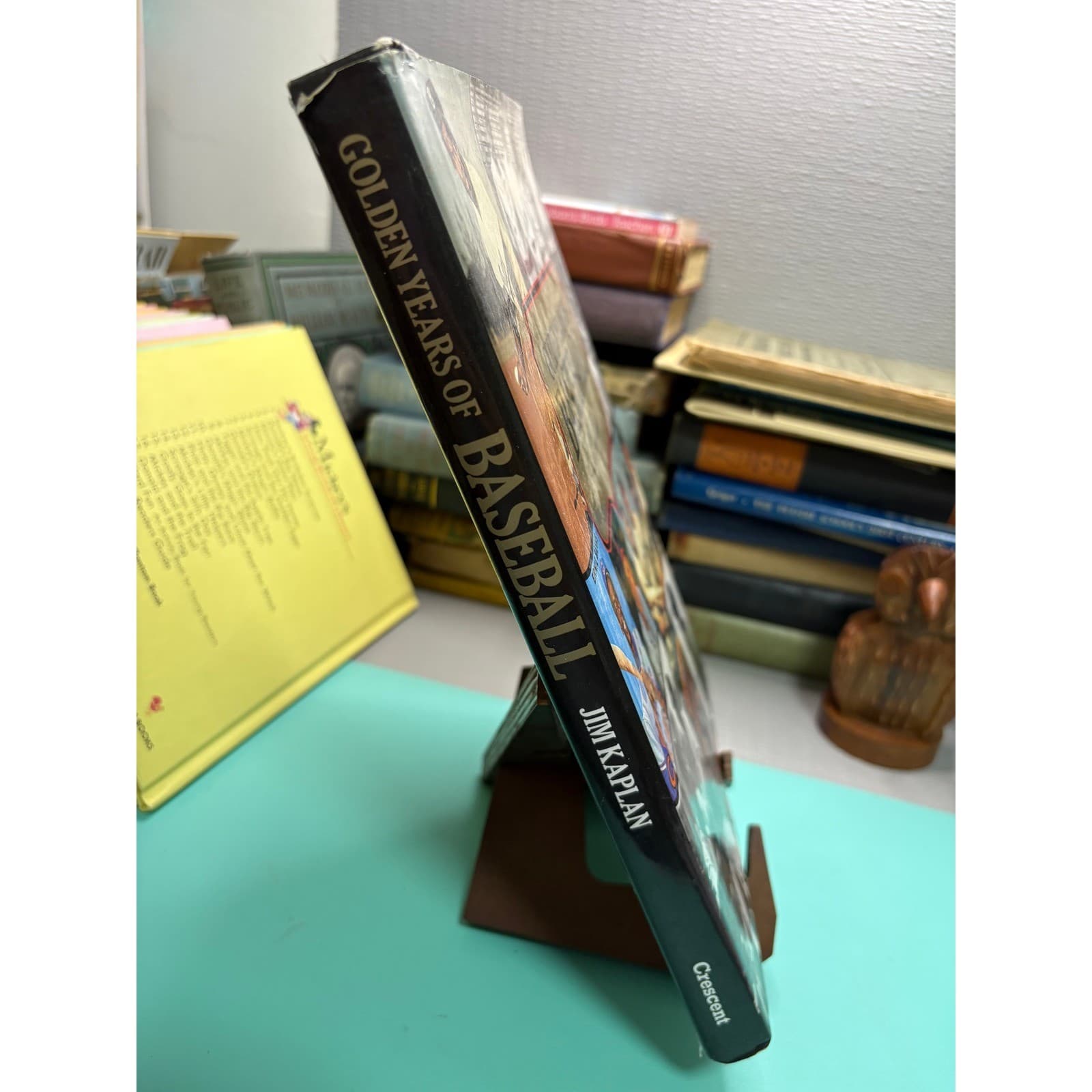 Vintage Golden Years of Baseball 1992 Hardcover Sports History Book - Thumbnail 2