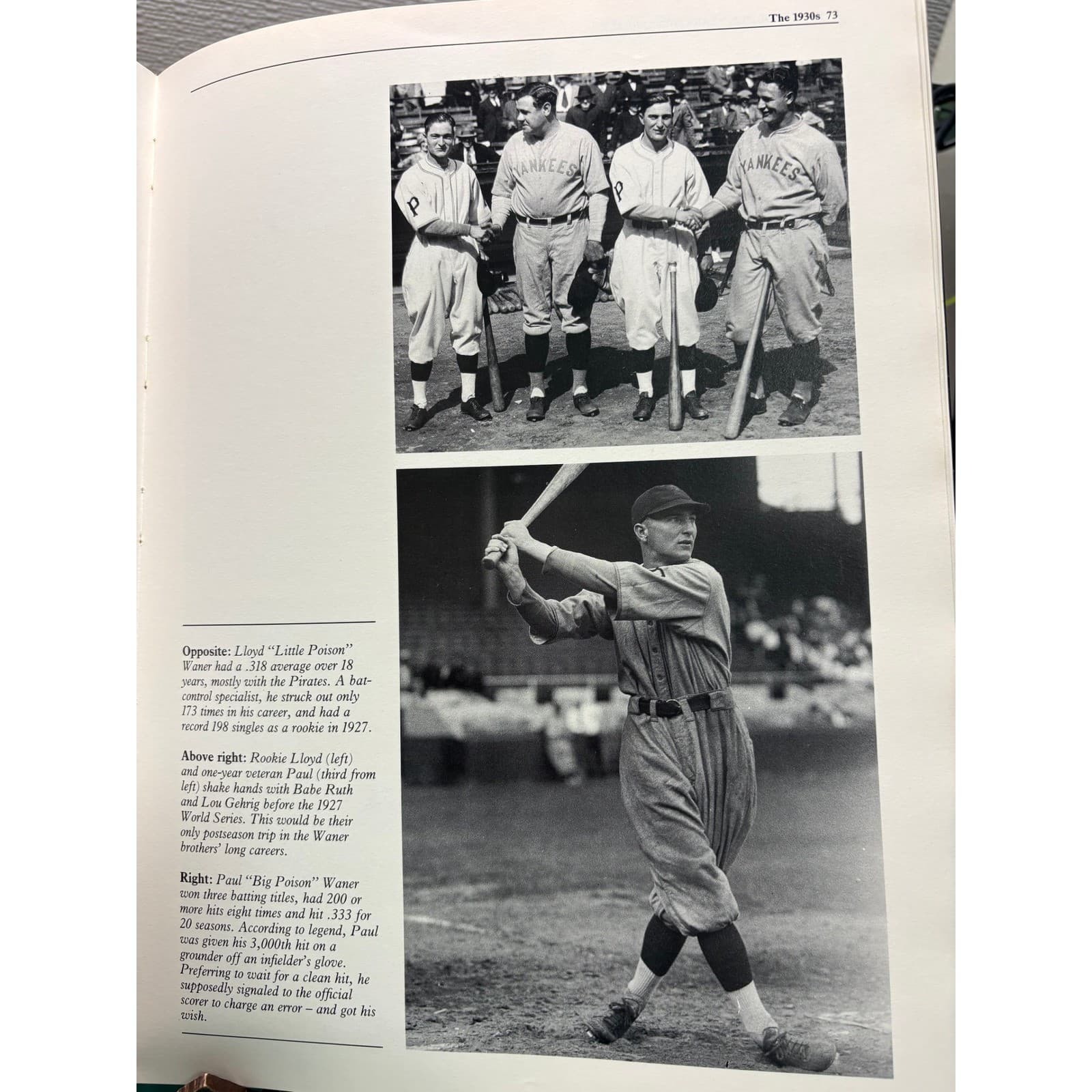 Vintage Golden Years of Baseball 1992 Hardcover Sports History Book - Thumbnail 7