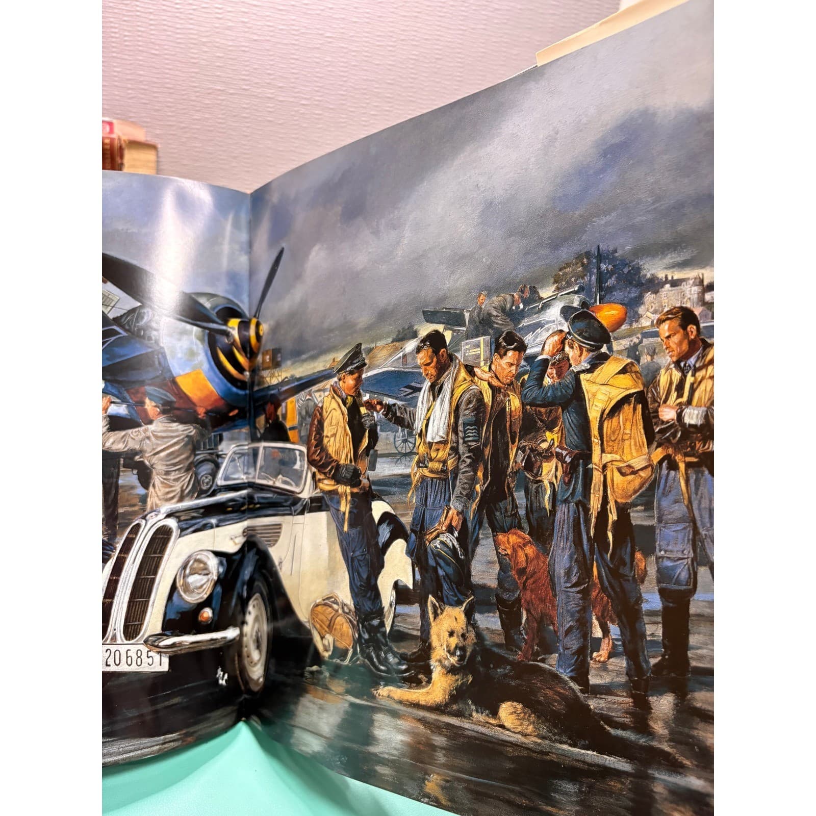 Portraits of Combat World War II Art of James Dietz Jay Broze Hardcover Book - Thumbnail 9