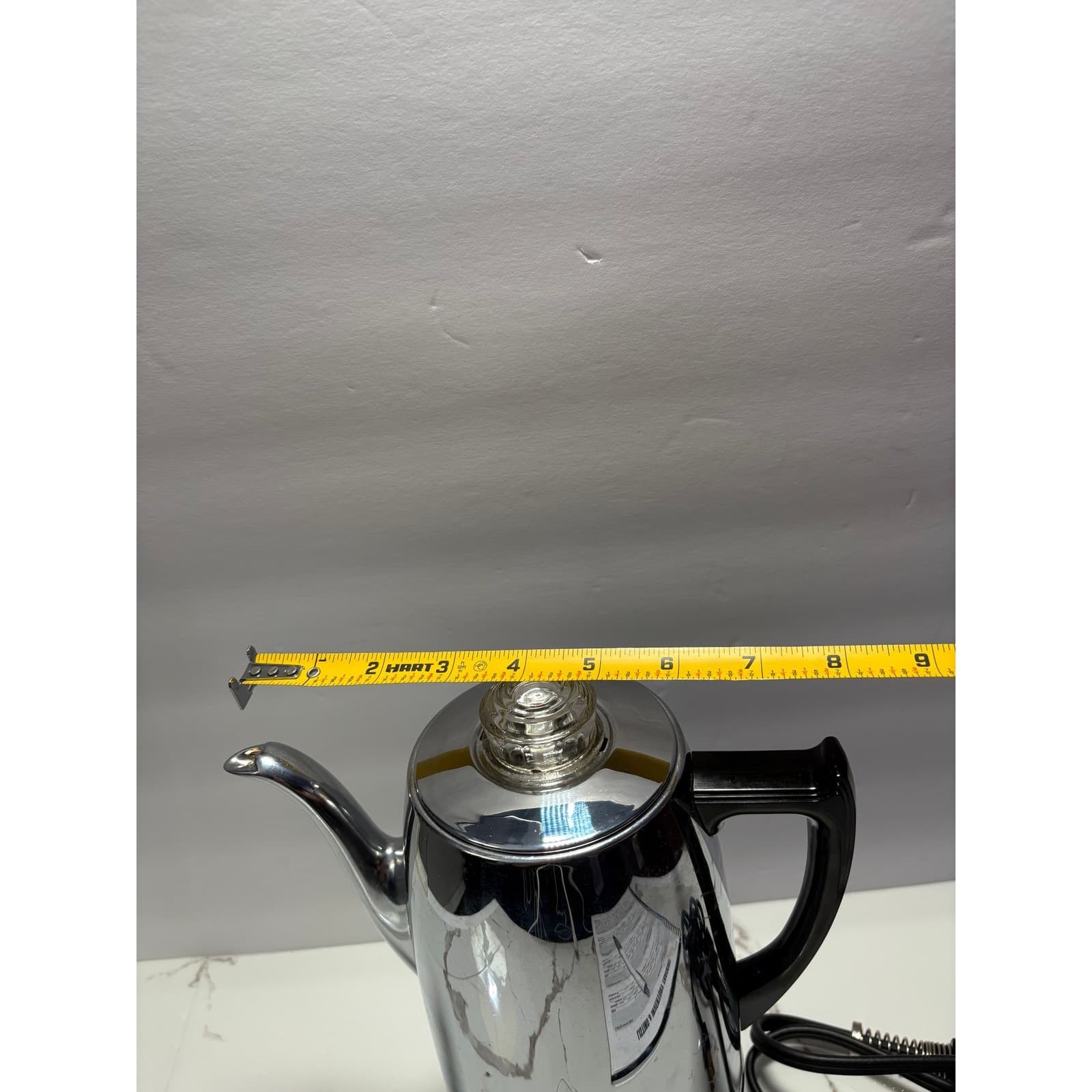 Vintage Universal Coffeematic Electric Percolator Chrome 4408 - Thumbnail 18