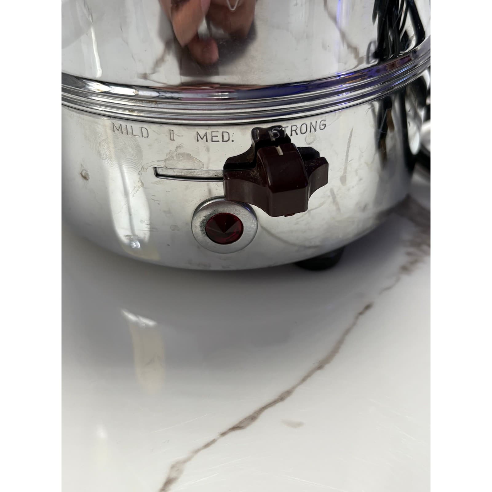 Vintage Universal Coffeematic Electric Percolator Chrome 4408 - Thumbnail 16