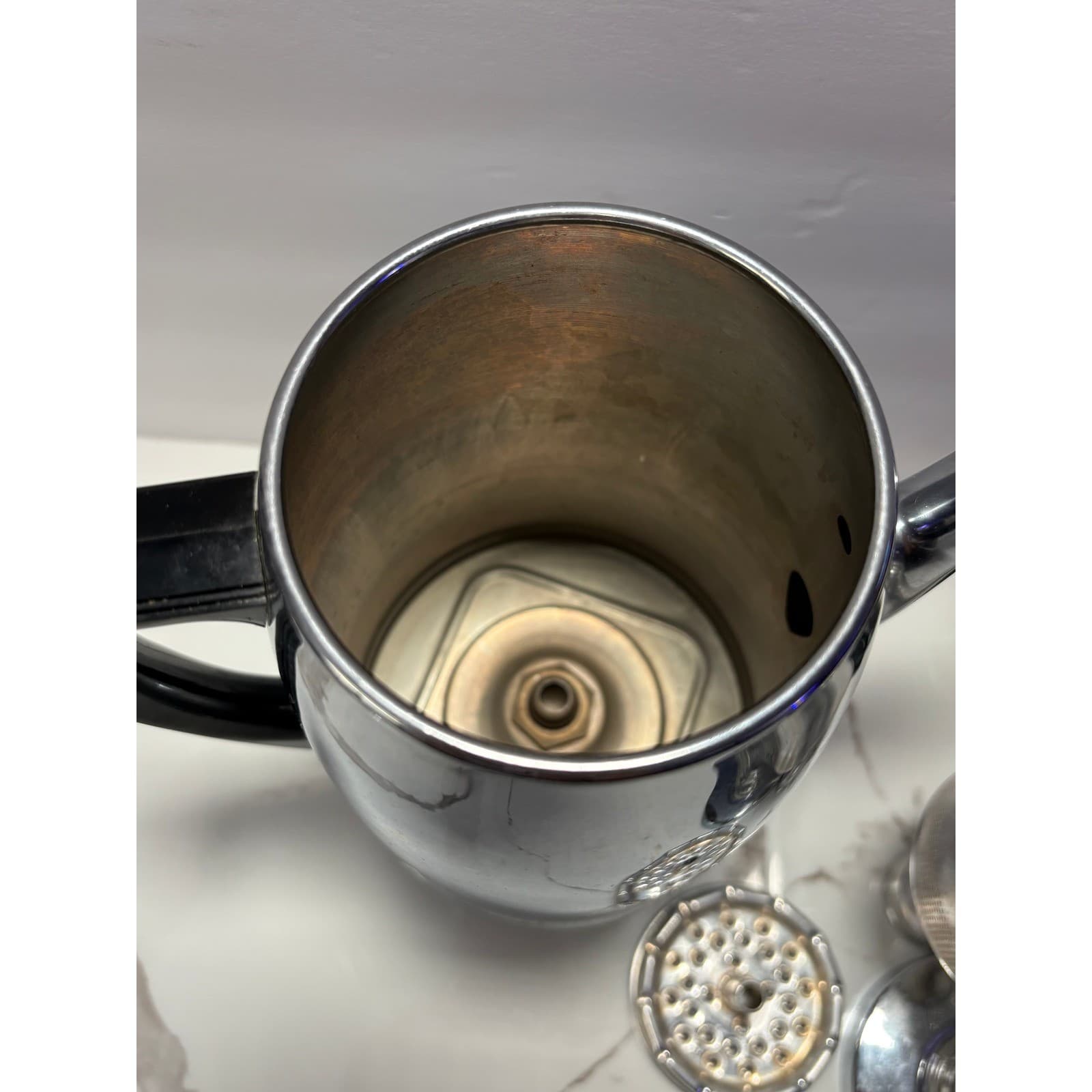 Vintage Universal Coffeematic Electric Percolator Chrome 4408 - Thumbnail 9