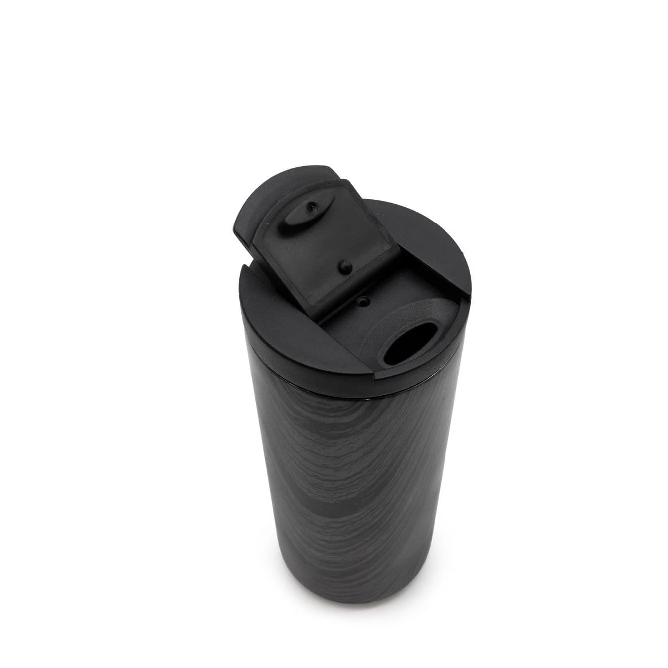 Always Stainless Steel Travel Tumbler Wood Grain Insulated Coffee Mug Grey 16oz - Thumbnail 8